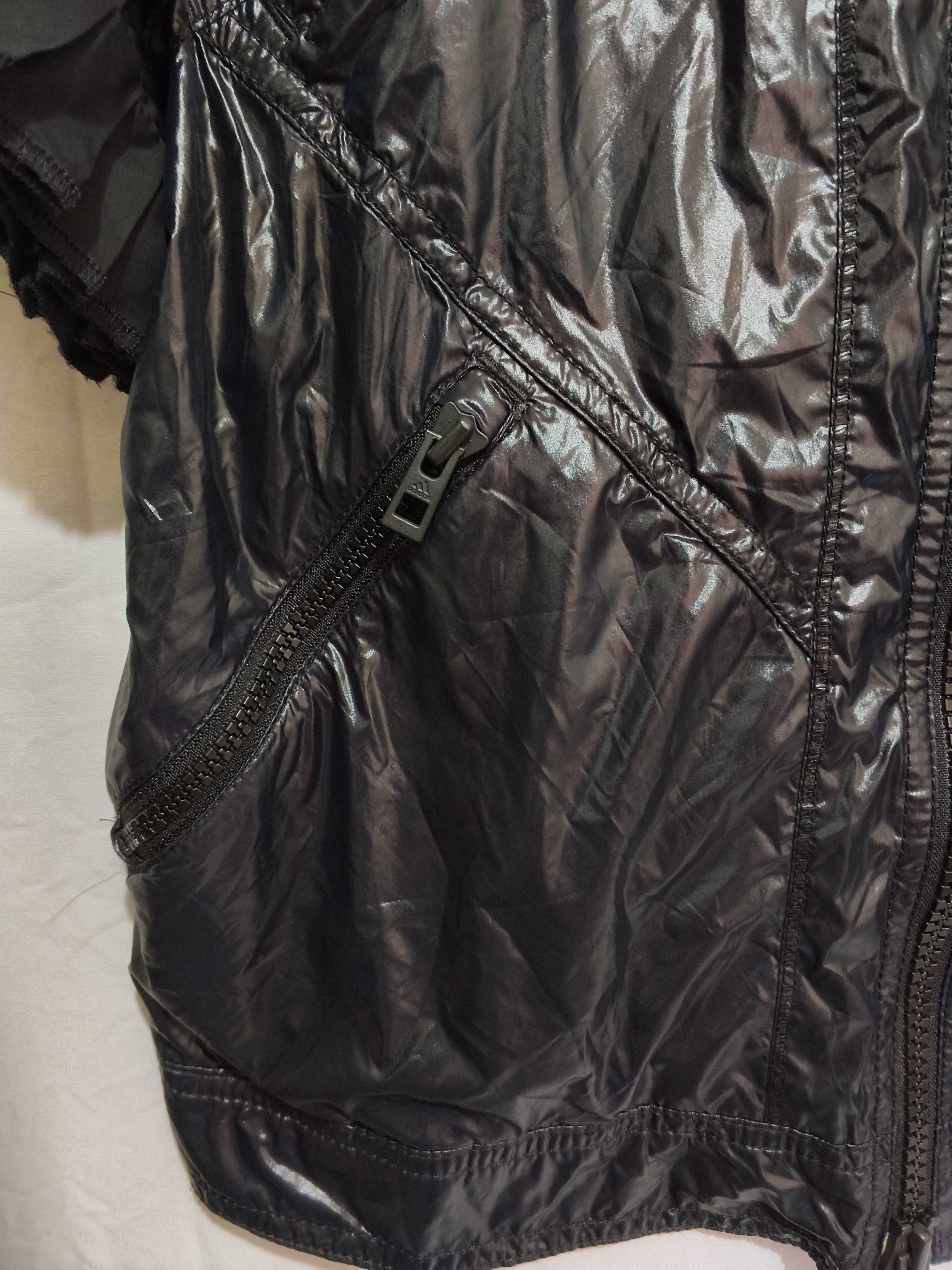Adidas × Stella McCartney Adidas x Stella McCartney Nylon Ruffle Sleeve Jacket Size M / US 6-8 / IT 42-44 - 8 Thumbnail