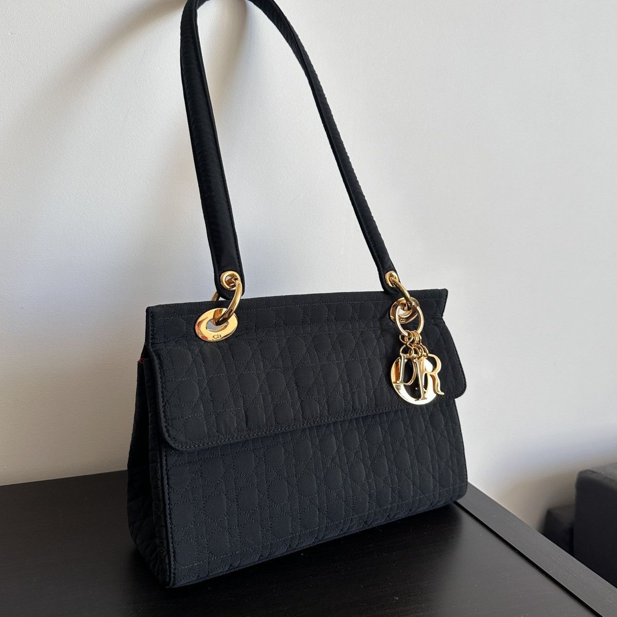 Dior Christian Dior Vintage Lady Dior Cannage Gold hardware Size ONE SIZE - 1 Thumbnail