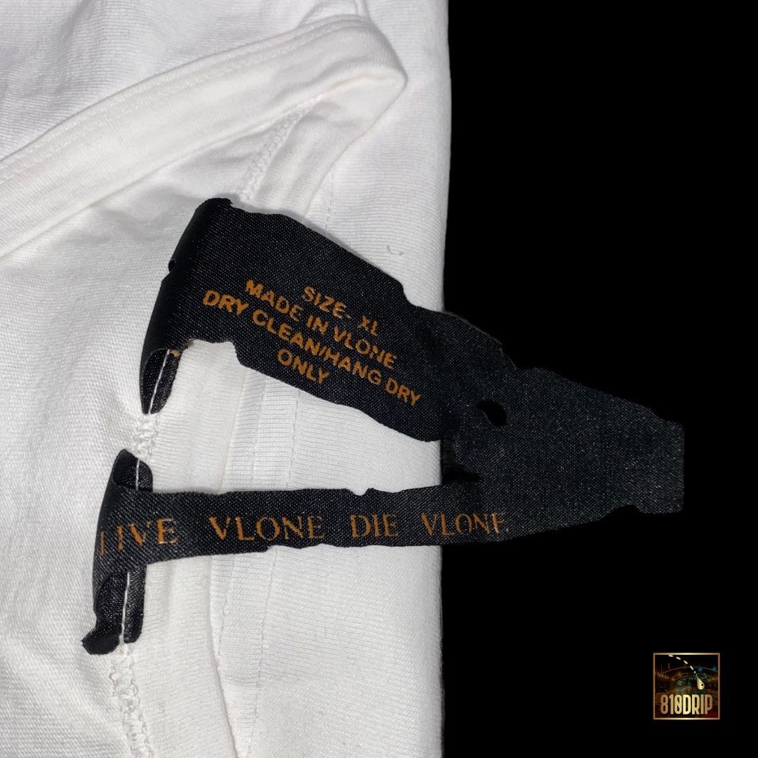 Vlone Vlone Orange Friends Tee White (XL) Size US XL / EU 56 / 4 - 3 Thumbnail