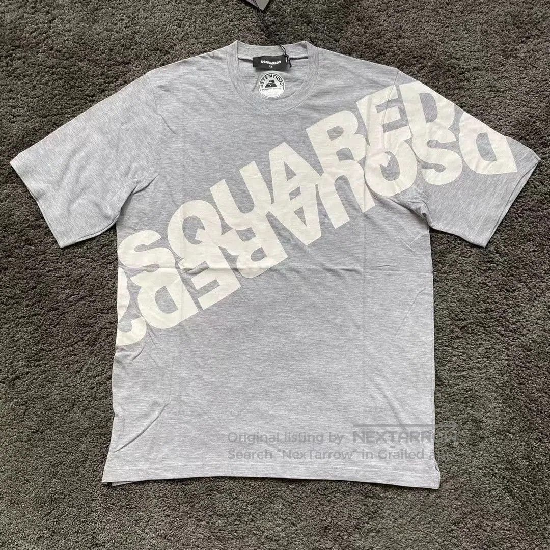 Dsquared2 Dsquared2 Gray Oversized T-Shirt. Size US XS / EU 42 / 0 - 1 Thumbnail