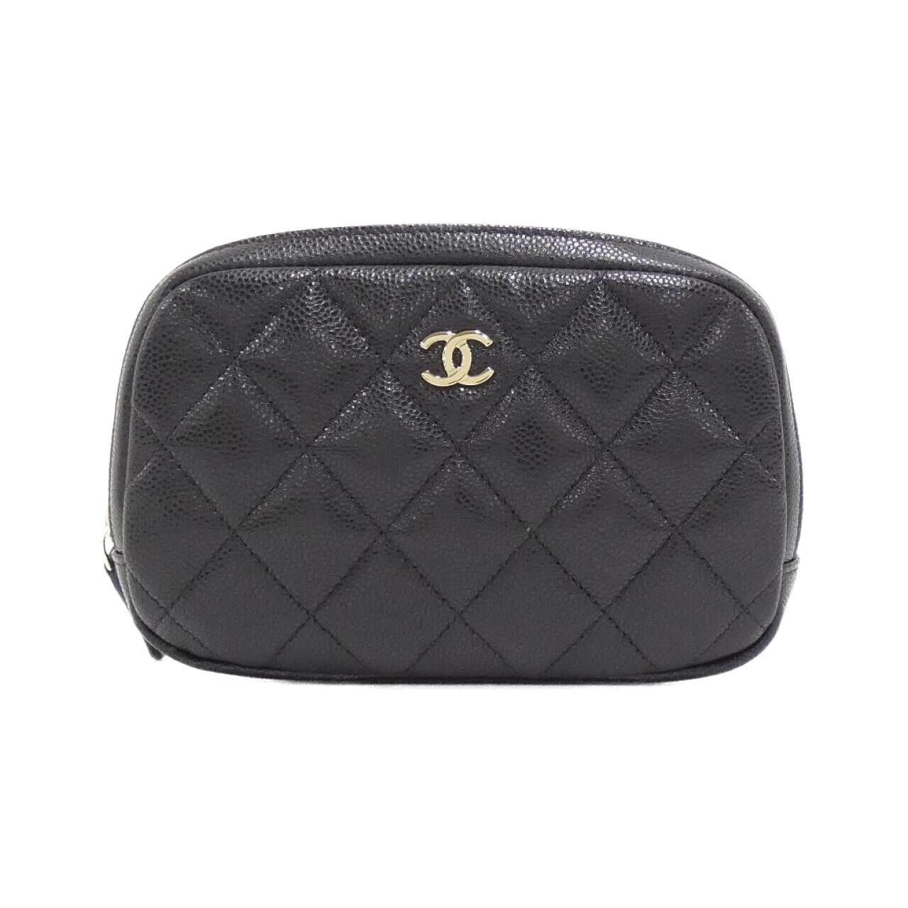 Chanel Chanel Chanel Timeless Classic Caviar Skin Pouch Leather Other Size ONE SIZE - 1 Thumbnail