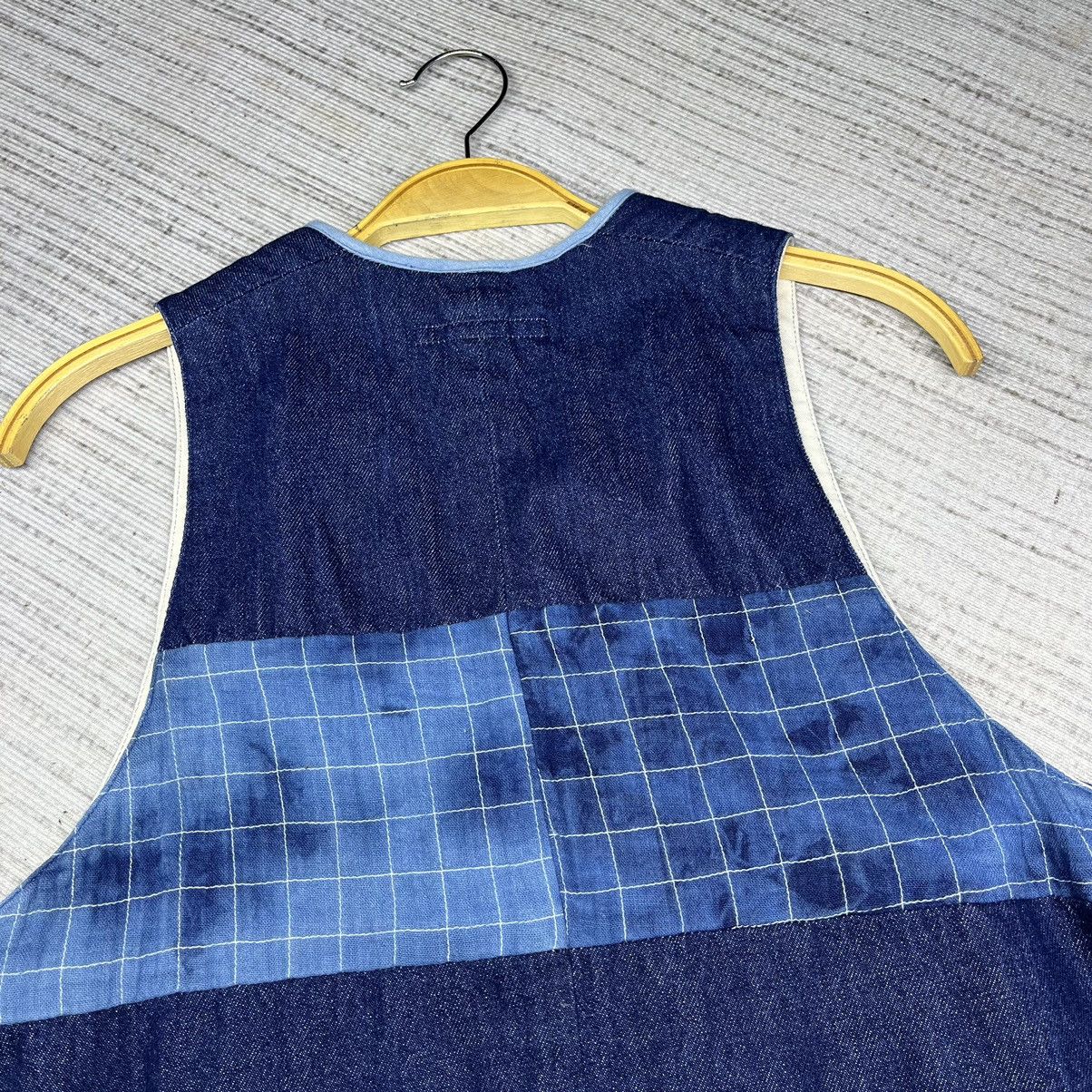 Blue Blue Japan × Japanese Brand × Vintage Vintage JapanBrand Gaijin Made pacthWork Size US S / EU 44-46 / 1 - 6 Thumbnail