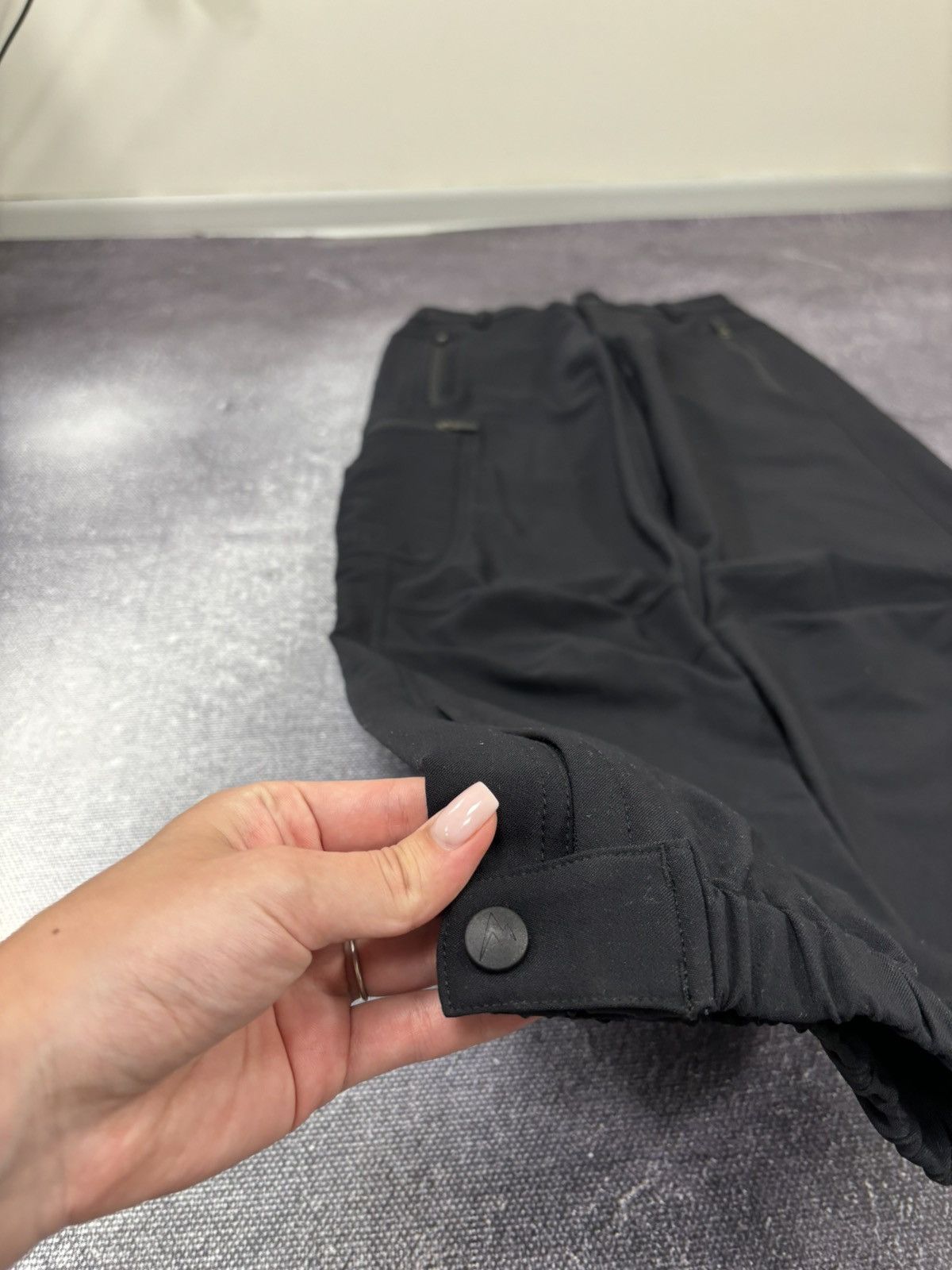 Marmot Vintage Marmot Men’s Heavy Nylon Zip Black Outdoor Pants Size US 30 / EU 46 - 5 Thumbnail