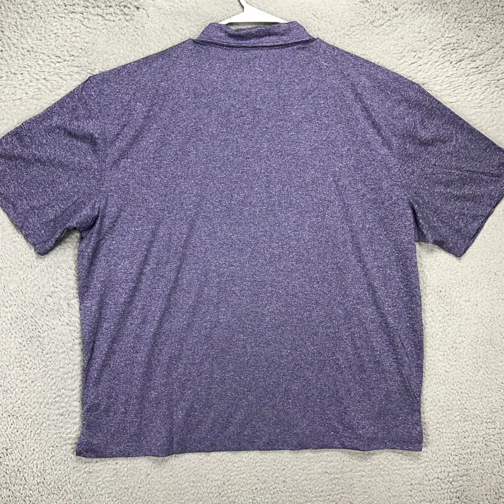 Vintage Clique Super Bowl LV III Mens Polo Shirt 2XL Purple Short Sleeve Rugby Football Classic Size US XXL / EU 58 / 5 - 3 Thumbnail