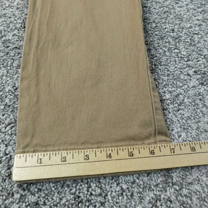 J.Crew J.Crew Pants Mens 34X32 Beige Chino Flat Front Stretch Pockets Straight Casual Business 770 Staight Size US 34 / EU 50 - 2 Thumbnail