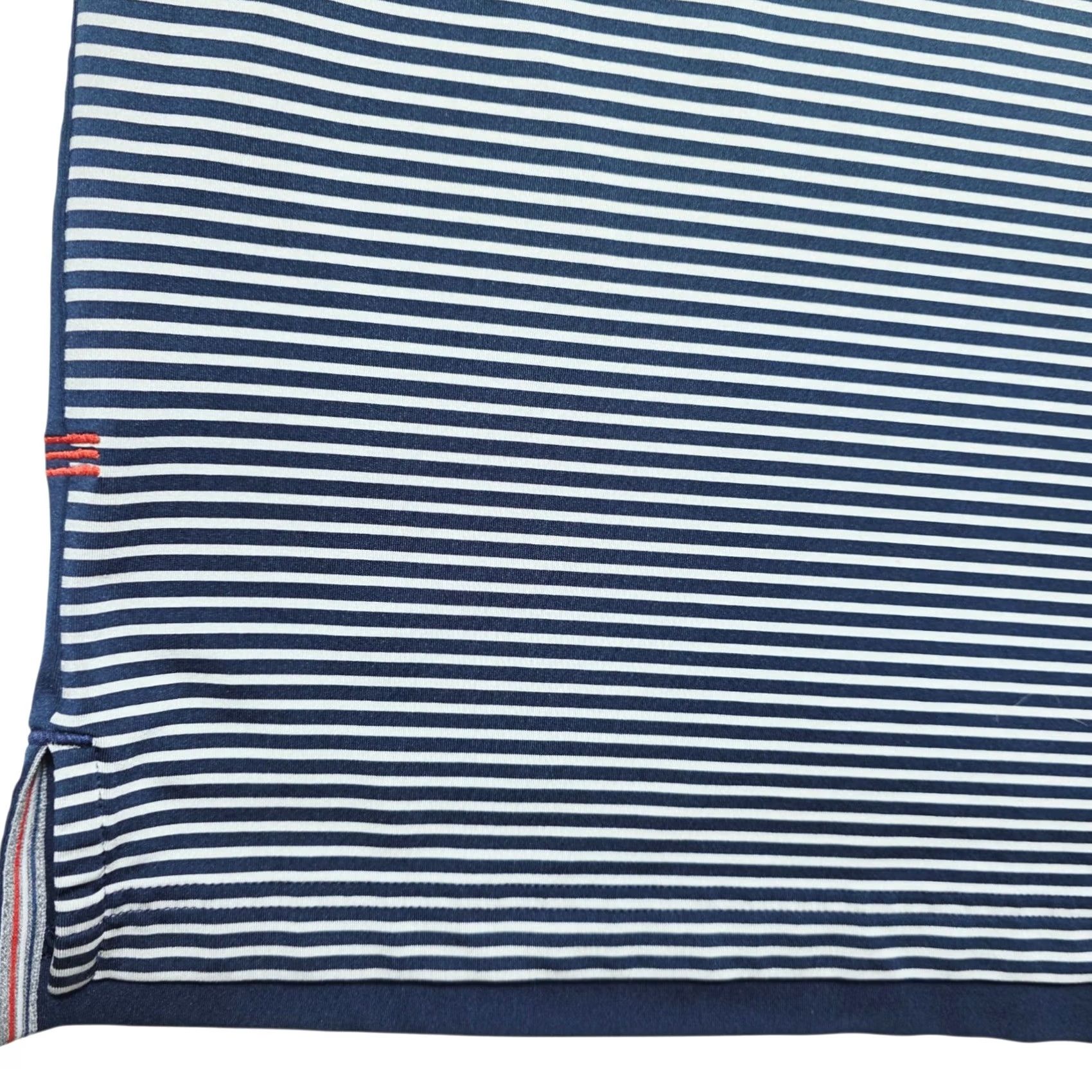 Adidas Adidas Polo Shirt Golf USA Striped Men’s Medium Blue Red White Size US M / EU 48-50 / 2 - 5 Thumbnail