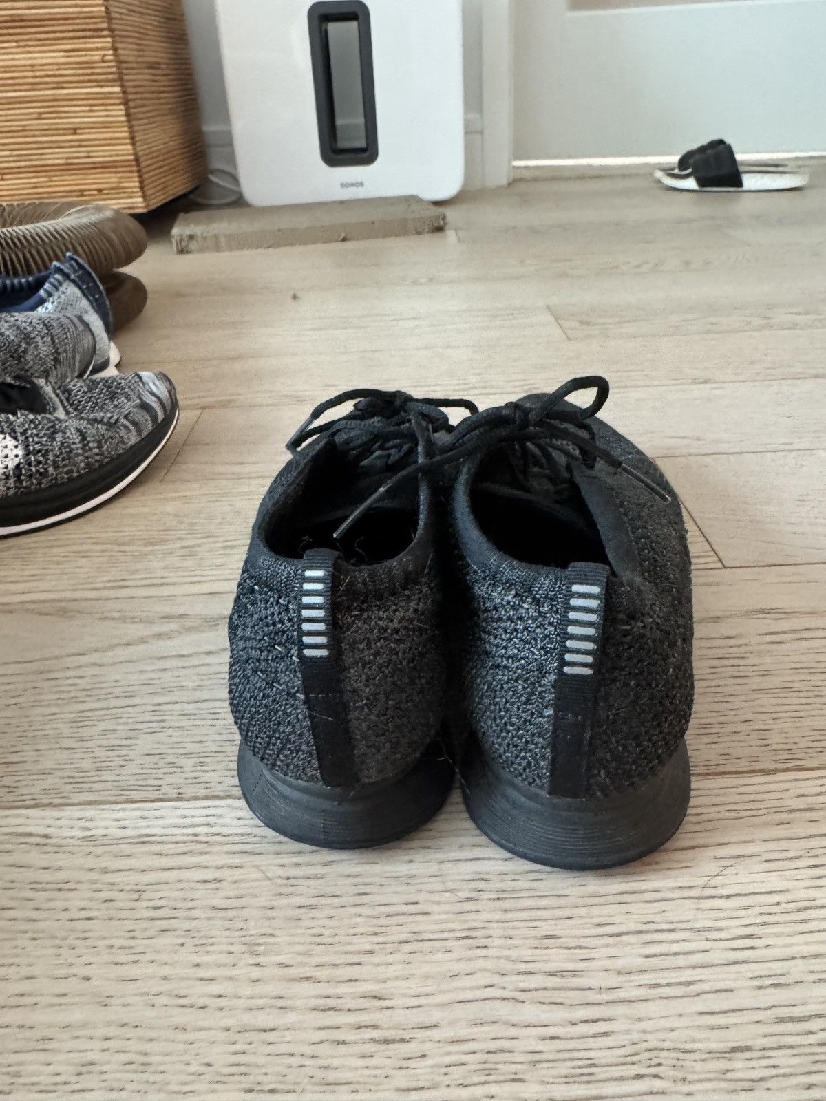 Nike Flyknit Racer ‘Triple Black’ US9 Size US 9 / EU 42 - 4 Thumbnail
