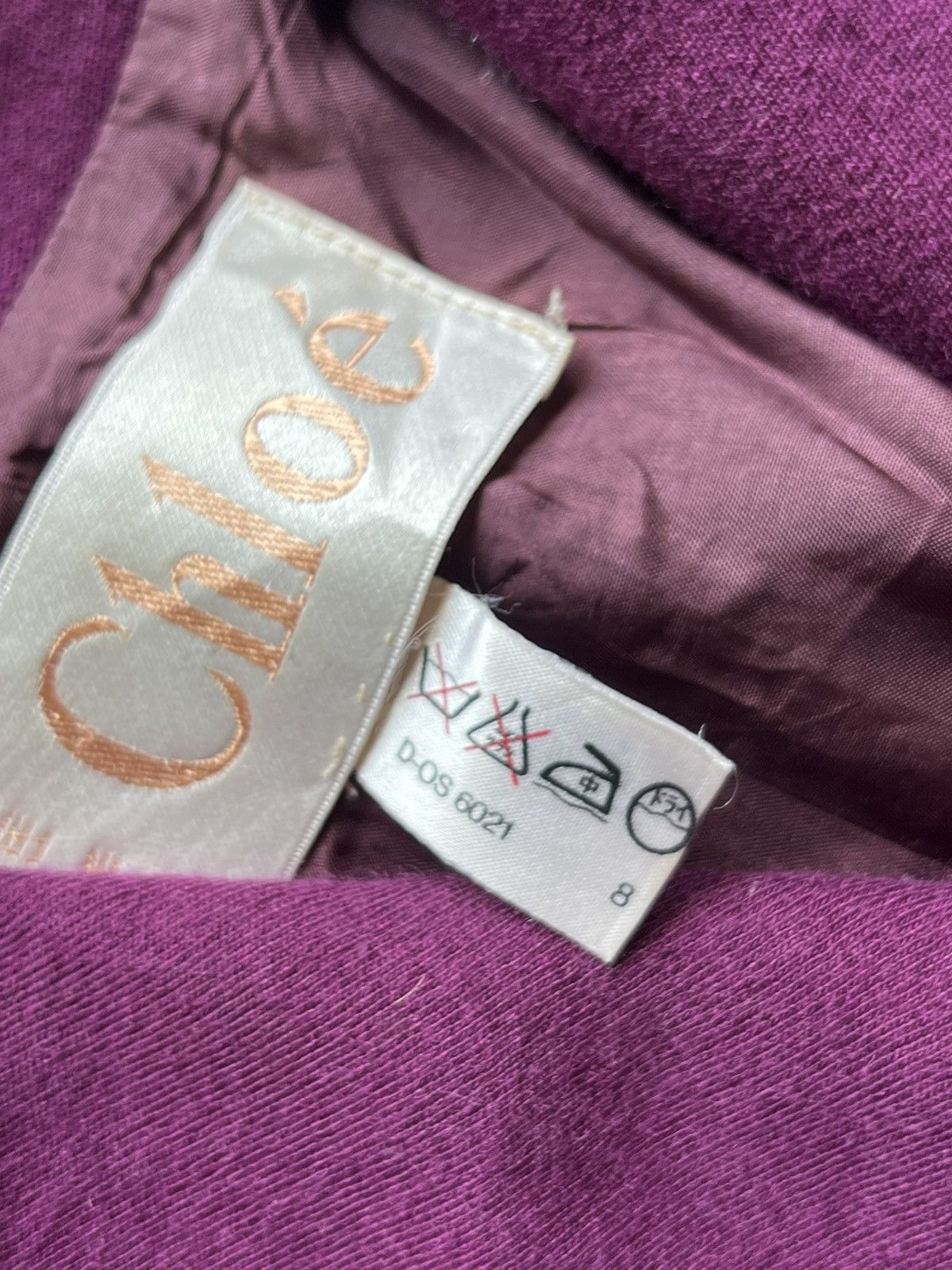 Chloe Chloe Vintage Blazer Size S / US 4 / IT 40 - 3 Thumbnail
