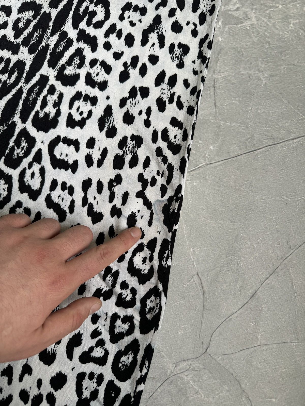 Roberto Cavalli Vintage 2006 Roberto Cavalli Lace Leopard Print Slim Dress Size S / US 4 / IT 40 - 16 Thumbnail