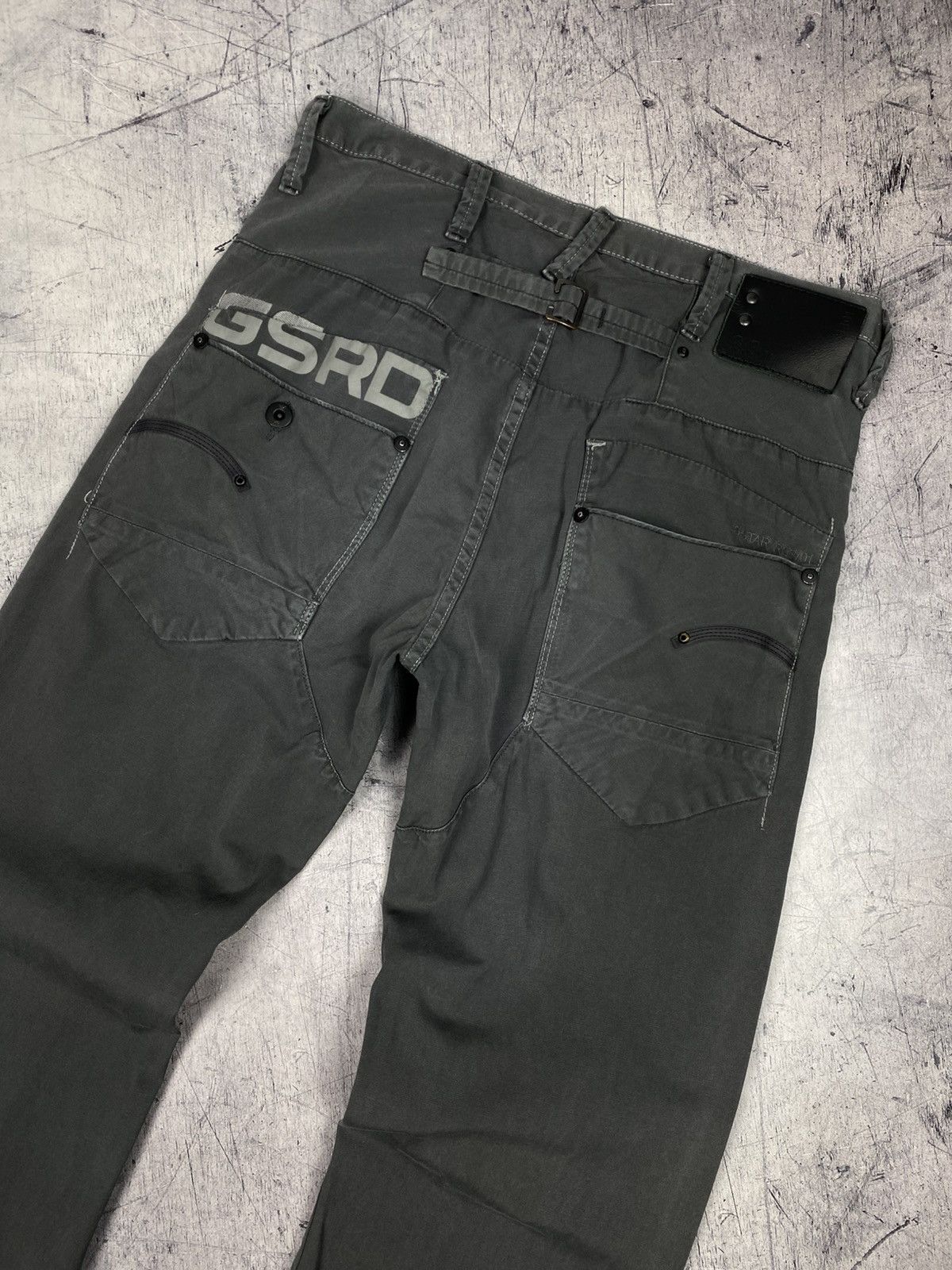 G-Star G-Star RAW GSRD Utility Buckleback Pants Washed Finish Size US 32 / EU 48 - 3 Thumbnail