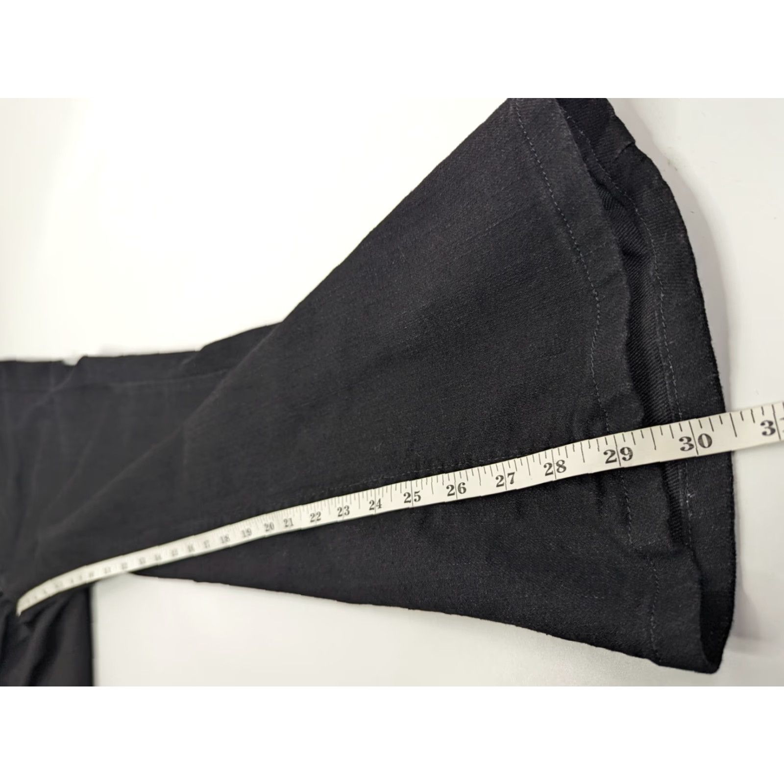 Lee Riders by Lee Jeans Black Denim Bootcut 12P Petite Mid Rise 28in Pocket 5-Pocket DesignStretch Womens Jeans Size 34" / US 12 / IT 48 - 6 Thumbnail