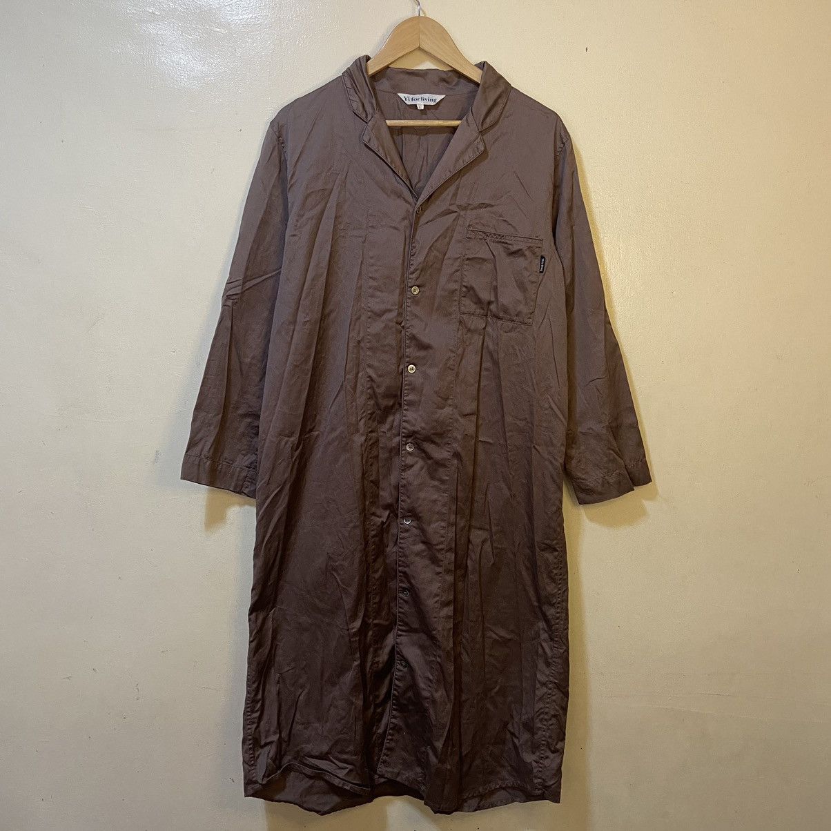 Yohji Yamamoto Y’s for living - Yohji Yamamoto Long Sleeve Shirt Size L / US 10 / IT 46 - 1 Thumbnail