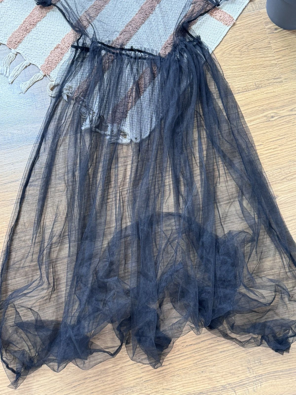 Vintage VINTAGE FULL MESH 2000s MAXI DRESS Size M / US 6-8 / IT 42-44 - 6 Thumbnail