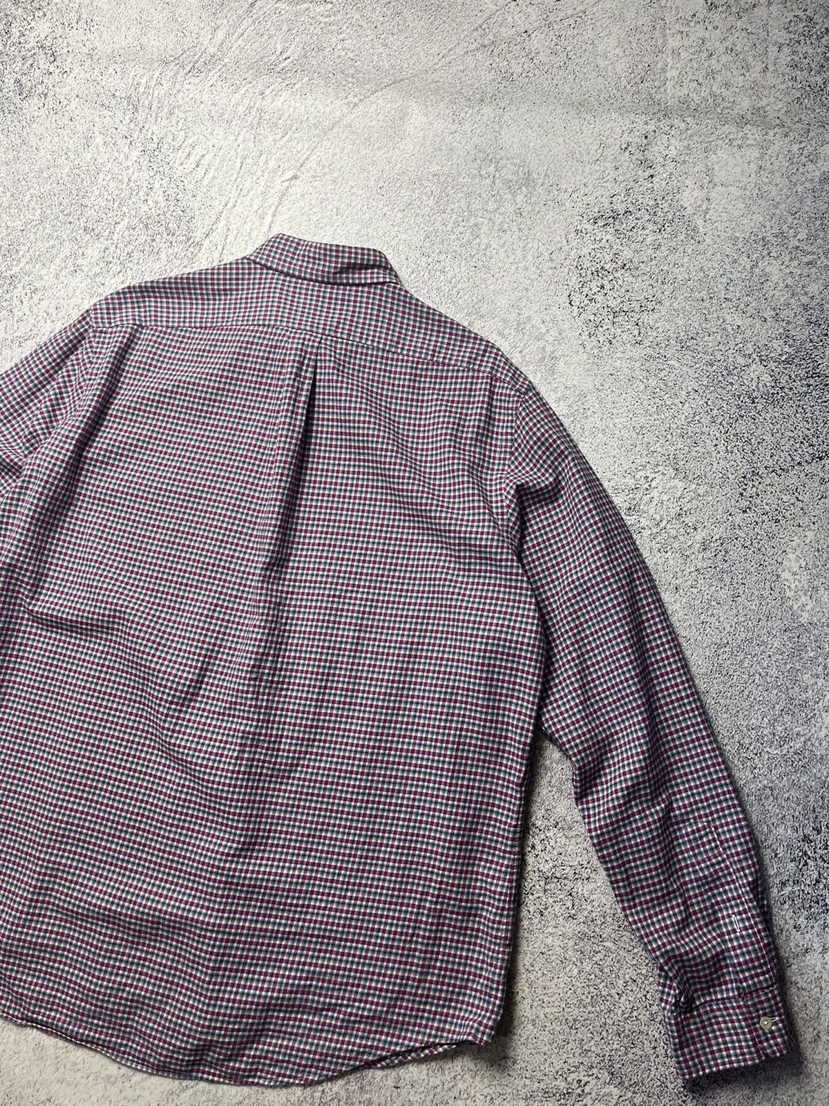 Flannel Men's Vintage RALPH LAUREN Rare Striped Flannel Plaid Shirt Size US XL / EU 56 / 4 - 17 Thumbnail