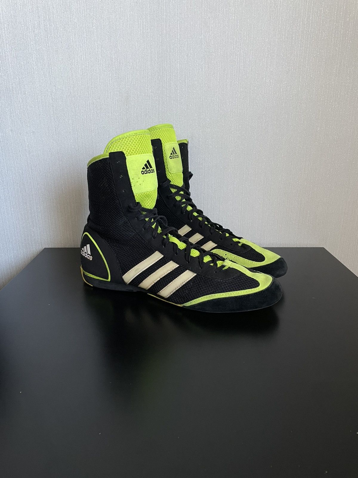 Adidas × Y-3 Vintage Adidas Boxing Shoes Y2k Cyber 2000s Grunge Sneakers Size US 11.5 / EU 44-45 - 1 Thumbnail
