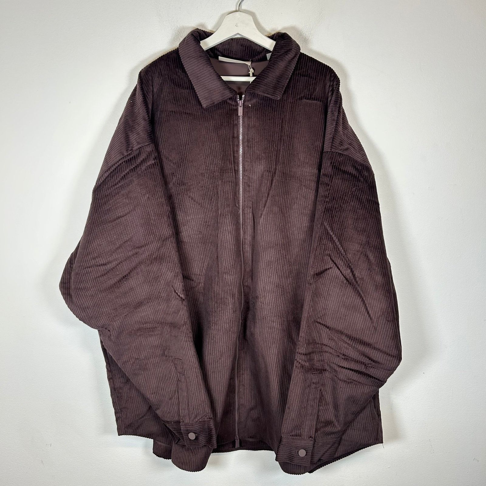 Fear of God Fear of God Essentials Plum Corduroy Jacket Size XXL Size US XXL / EU 58 / 5 - 1 Thumbnail