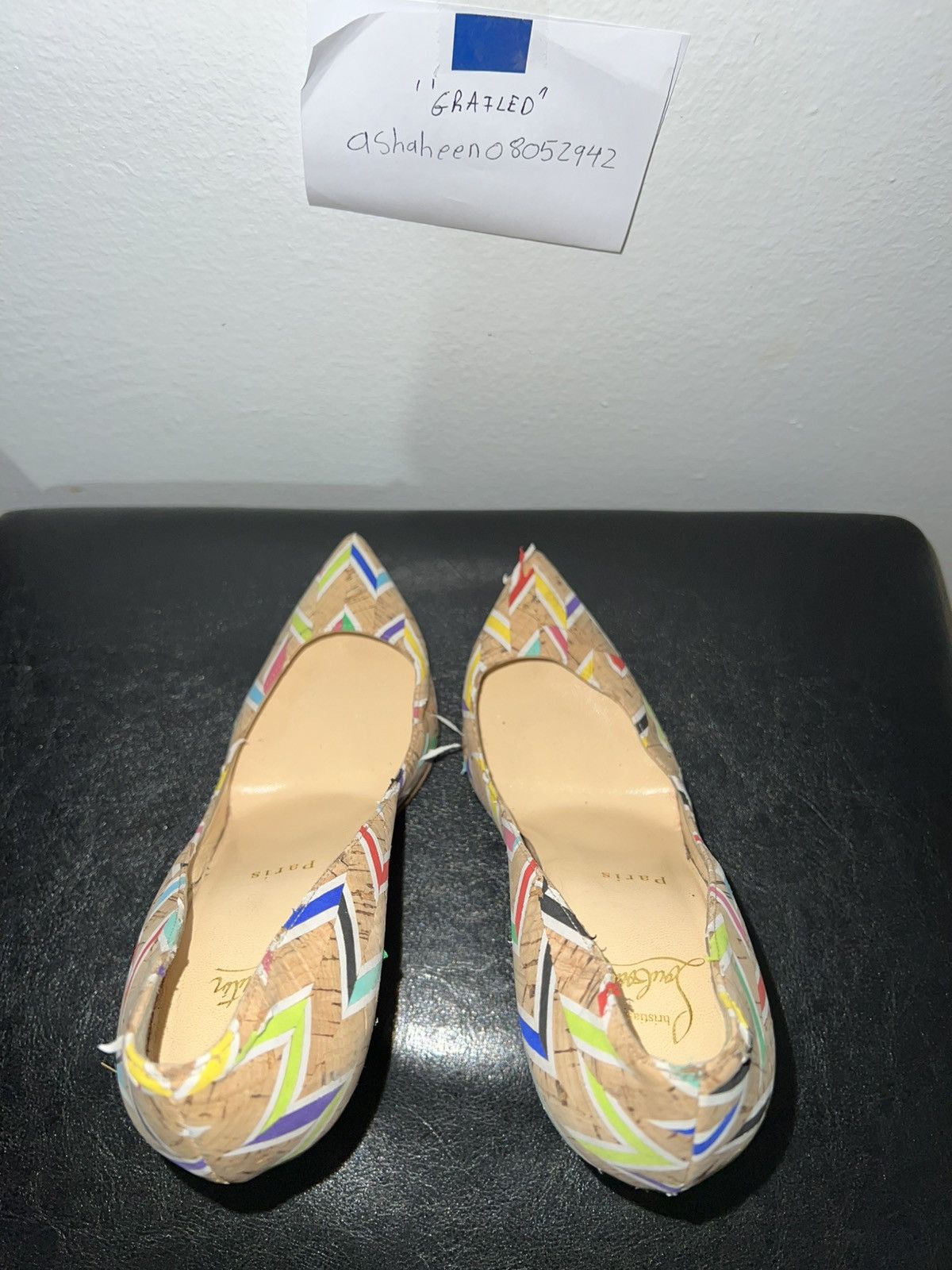 Christian Louboutin Christian Louboutin SUPER RARE Color Size US 7 / IT 37 - 8 Thumbnail