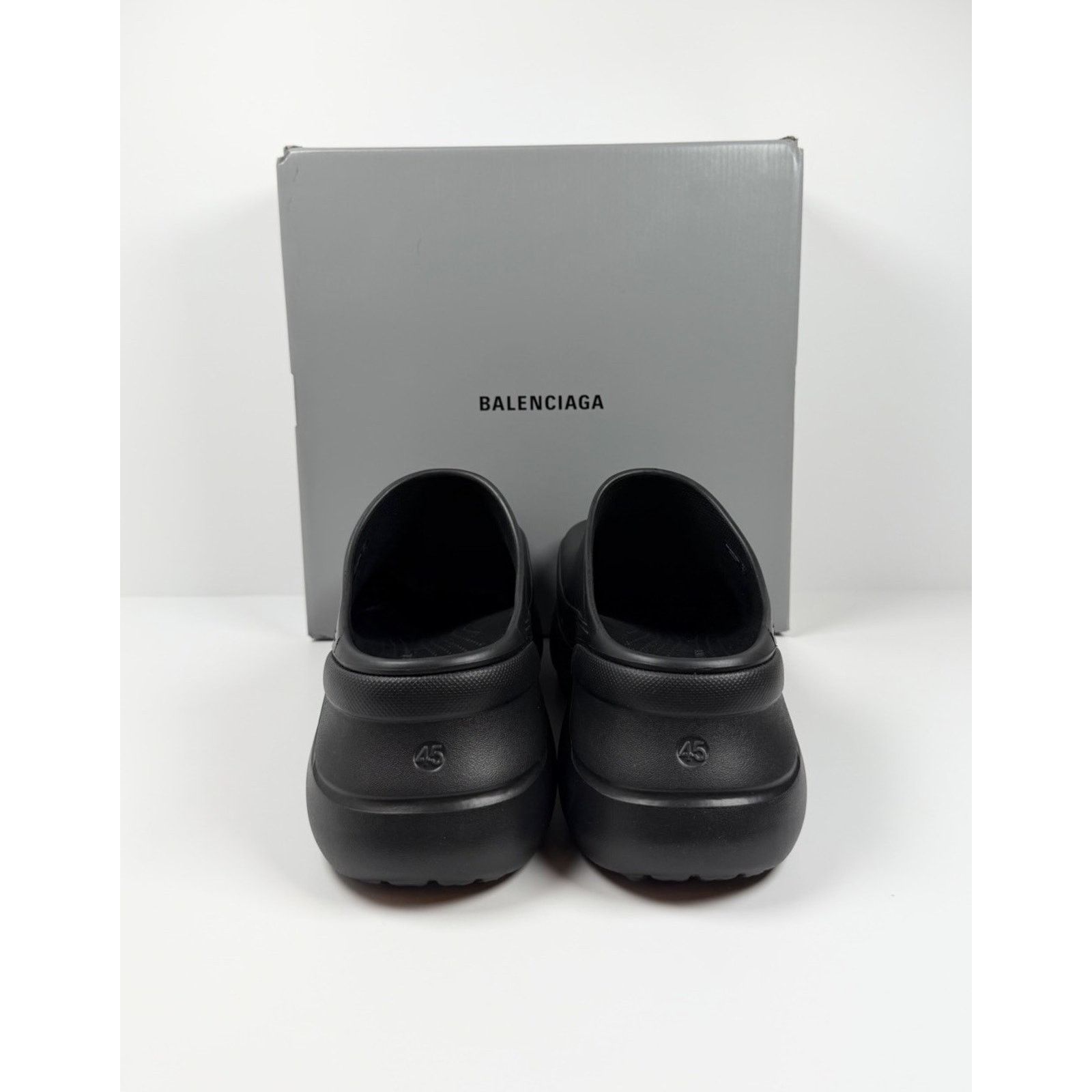 Balenciaga Size 12 - Balenciaga x Crocs Rubber Mules NEW! Size US 12 / EU 45 - 5 Thumbnail