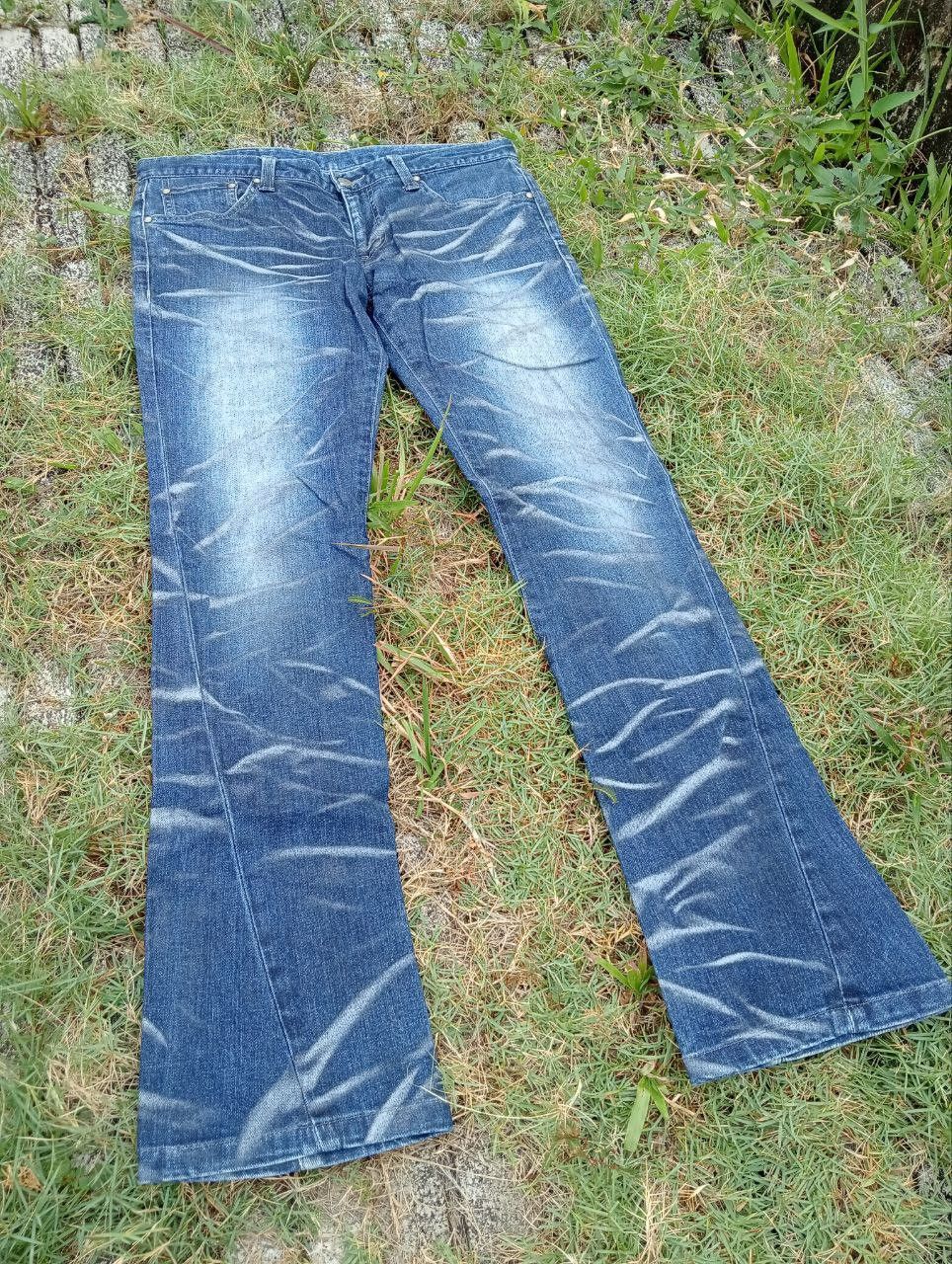 Tornado Mart Vintage Tornado Mart Japan Diatressed Look Jeans Size US 33 - 3 Thumbnail