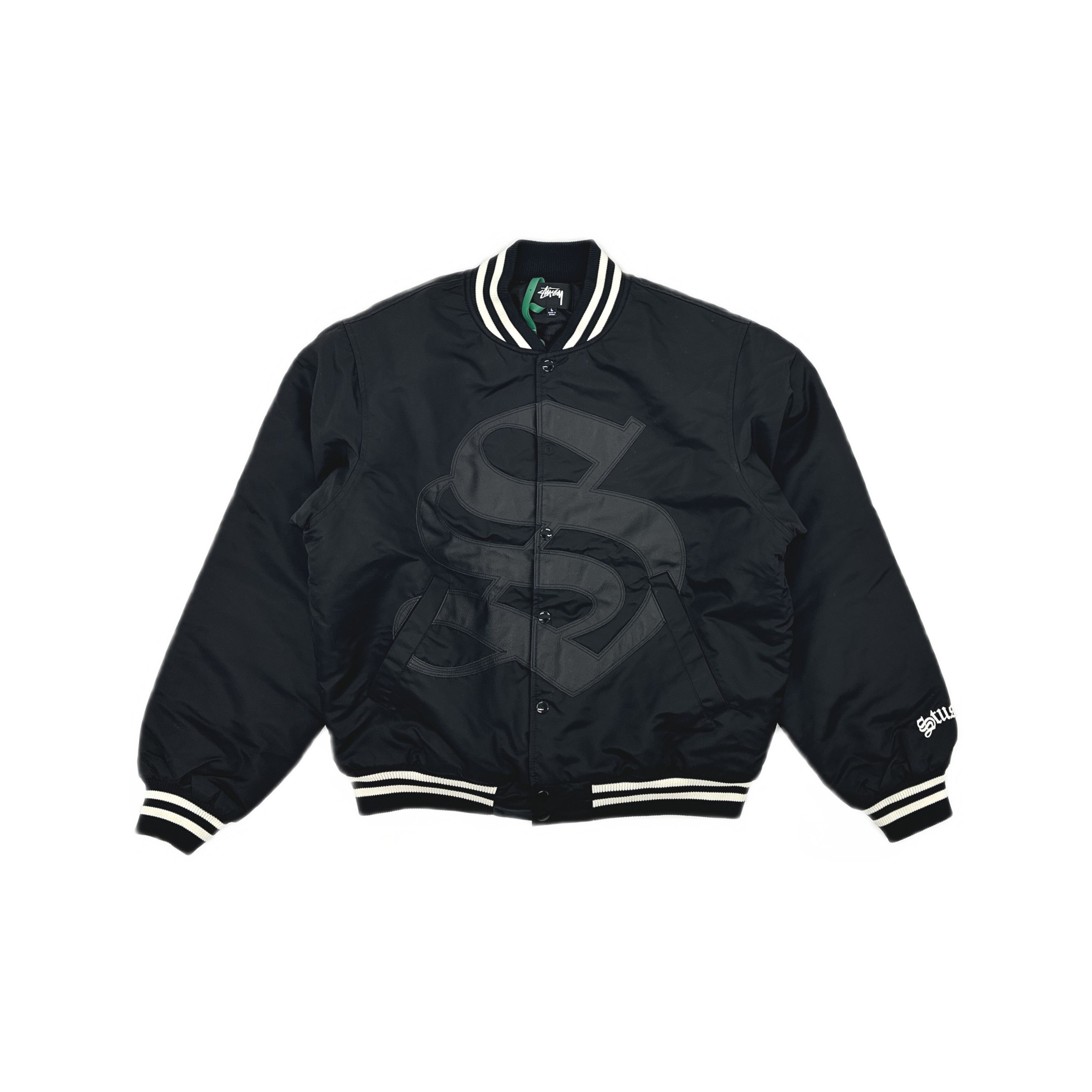 Stussy Stussy Applique Bomber Jacket Size L Size US L / EU 52-54 / 3 - 1 Thumbnail