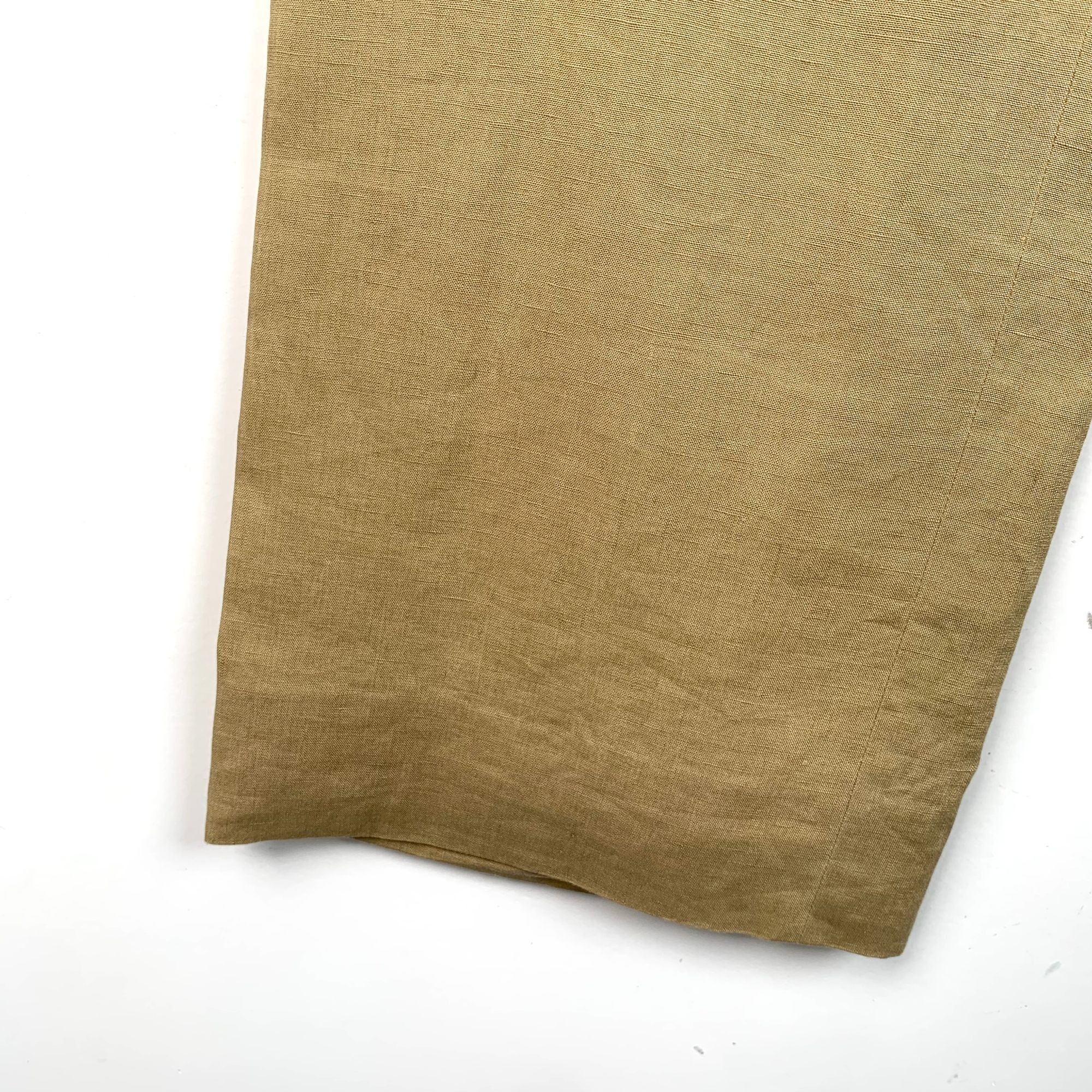 Max Mara Maxmara Wide-Leg Brown Linen Pants 42 Made In Italy Luxuriou Size 42" / US 20 - 6 Thumbnail