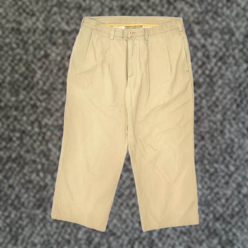 Nautica NAUTICA Mens Rigger Straight Classic Fit Chino Trousers Beige W38 Size US 38 / EU 54 - 1 Thumbnail