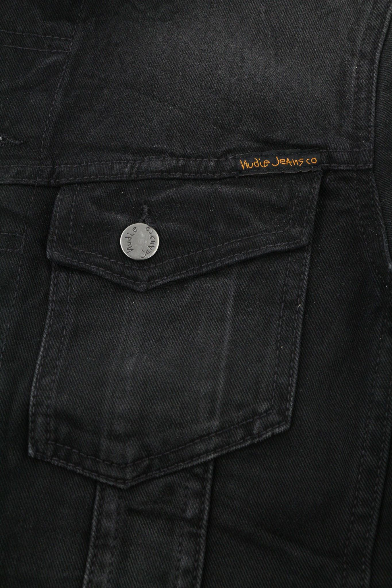 Nudie Jeans BILLY XS Dark Shist Denim Jacket 81055 Size US XS / EU 42 / 0 - 6 Thumbnail