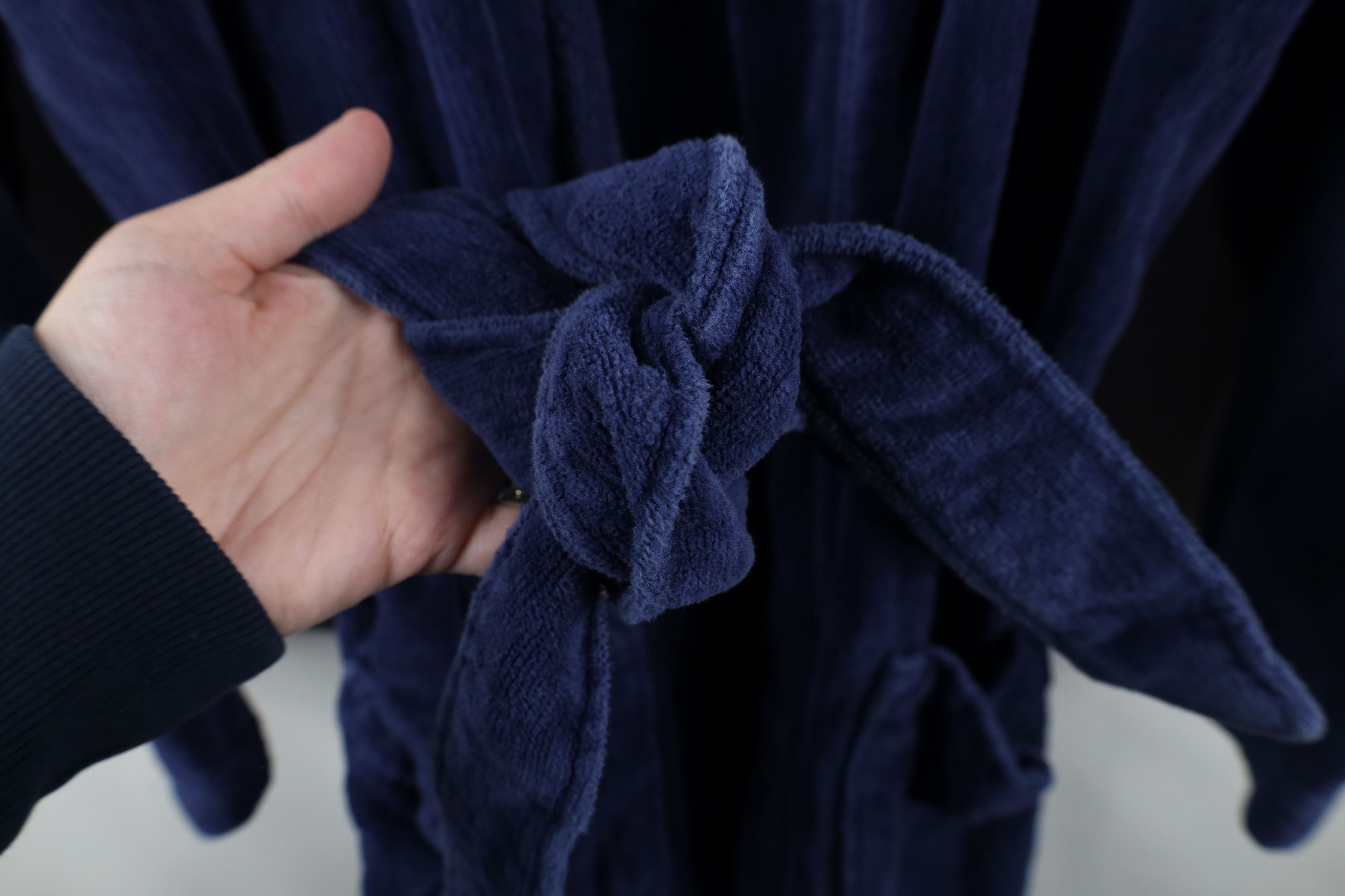 Polo Ralph Lauren Vintage 90s Ralph Lauren Faded Heavy Belted Bath Robe Size US M / EU 48-50 / 2 - 6 Thumbnail