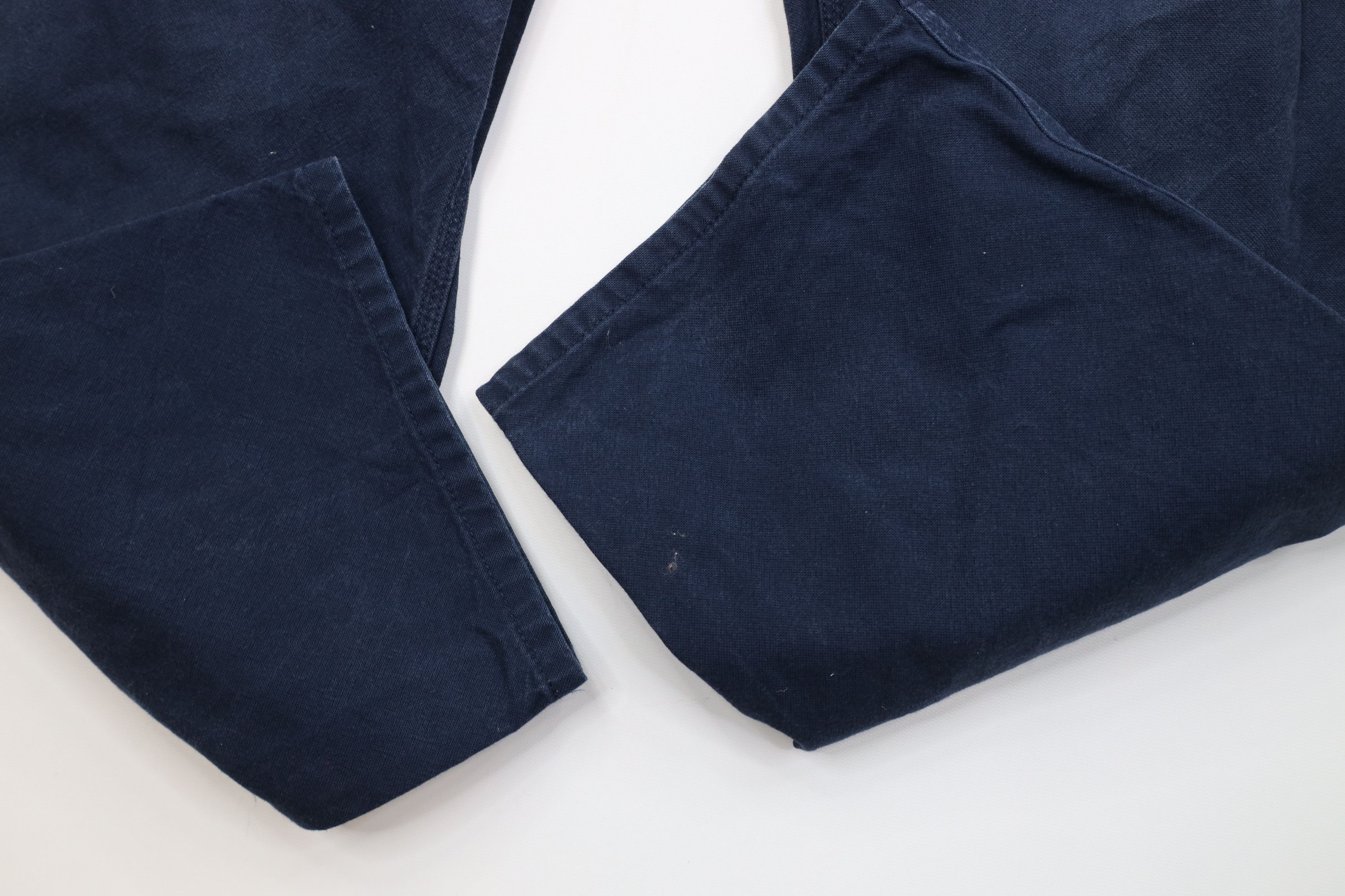 Carhartt Vintage Y2K Carhartt Wide Leg Dungaree Pants Navy Blue Size US 38 / EU 54 - 8 Thumbnail