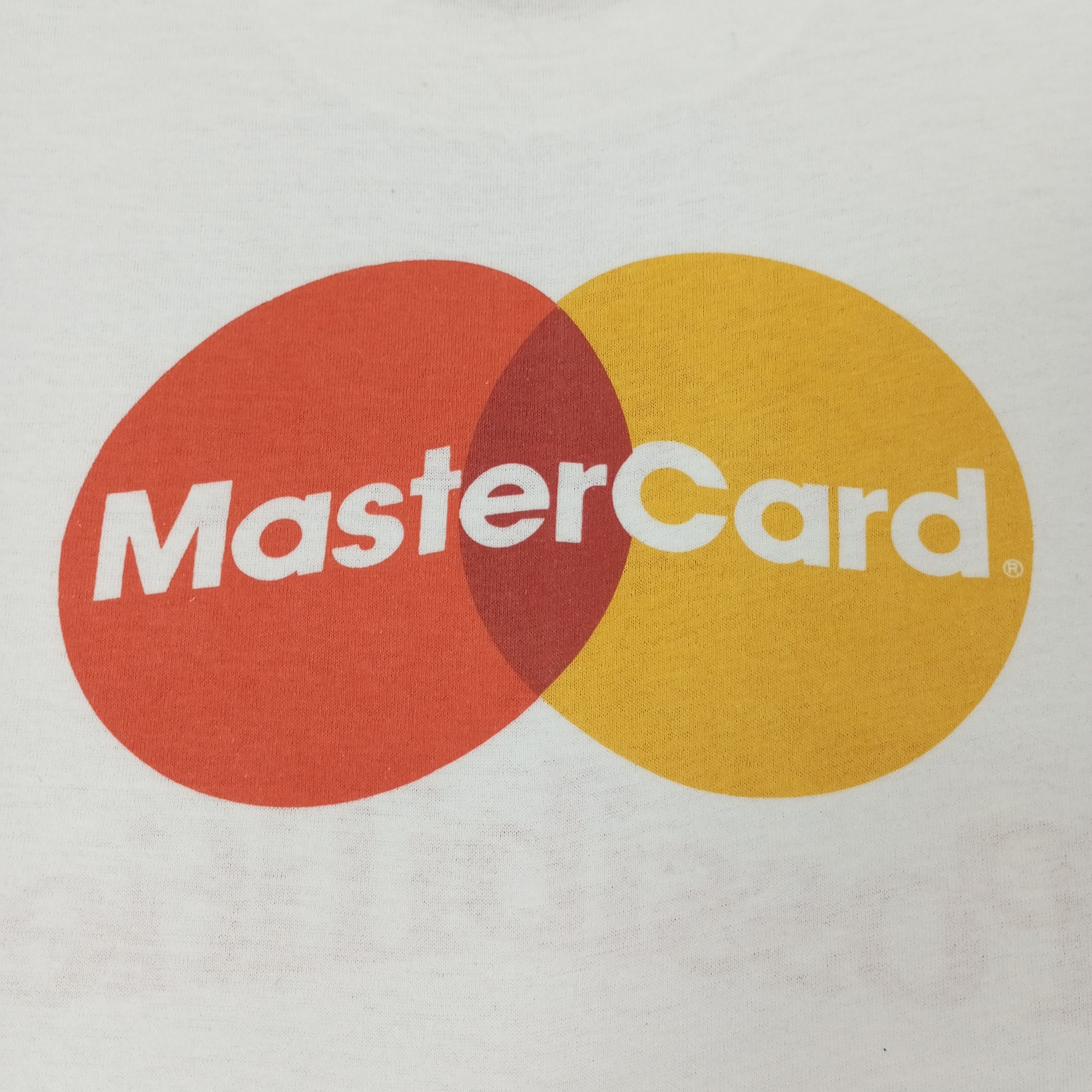Vintage Mastercard Promo Style Vintage Tshirt c249n76 Size US S / EU 44-46 / 1 - 2 Thumbnail