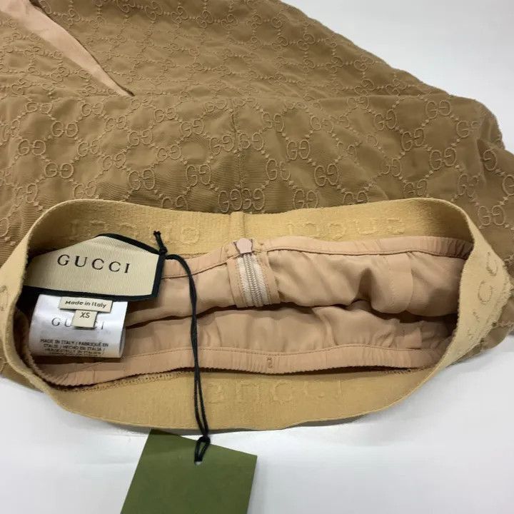 Gucci Gucci Gucci Brown High-Waisted Embroidered Midi Skirt -250 Size US 26 / EU 42 - 7 Thumbnail