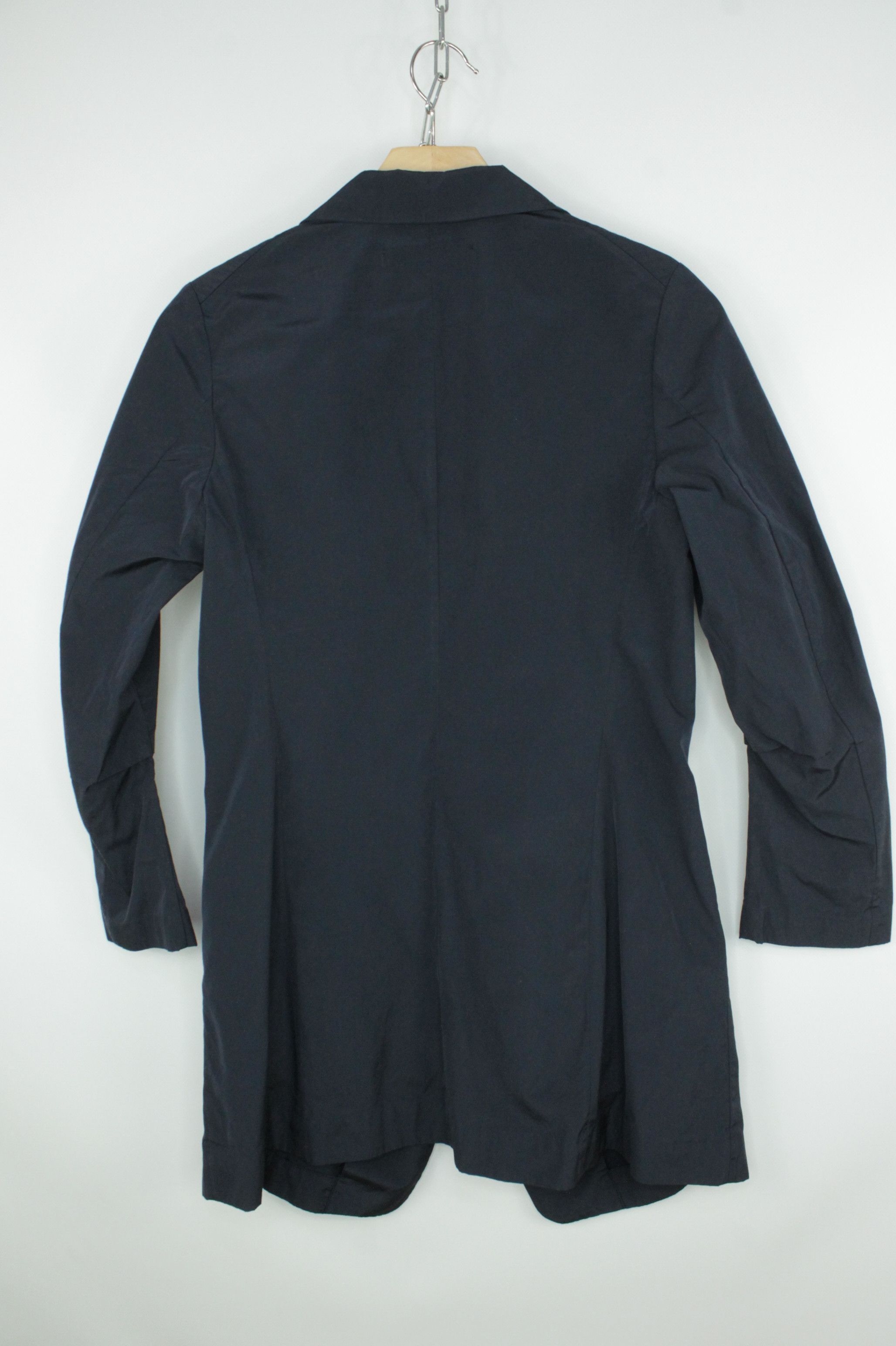 Jil Sander Uniqlo Jil Sander Light Trench Coat Navy Size S / US 4 / IT 40 - 7 Thumbnail