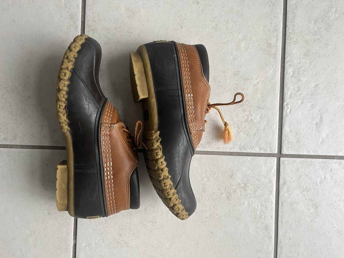 L.L. Bean 90s LL Bean Women’s Leather Gumshoes Low Ankle Duck Boots Size S / US 4 / IT 40 - 9 Thumbnail