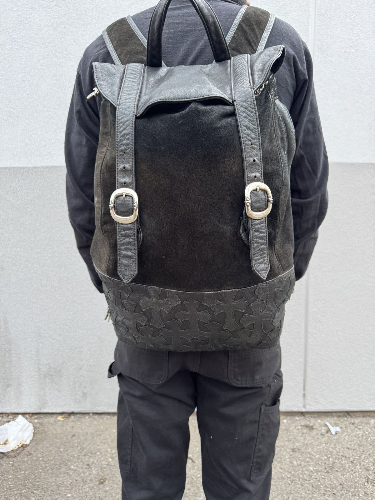 Chrome Hearts Chrome Hearts Cemetery Cross Patches Gunslinger Backpack Size ONE SIZE - 1 Thumbnail