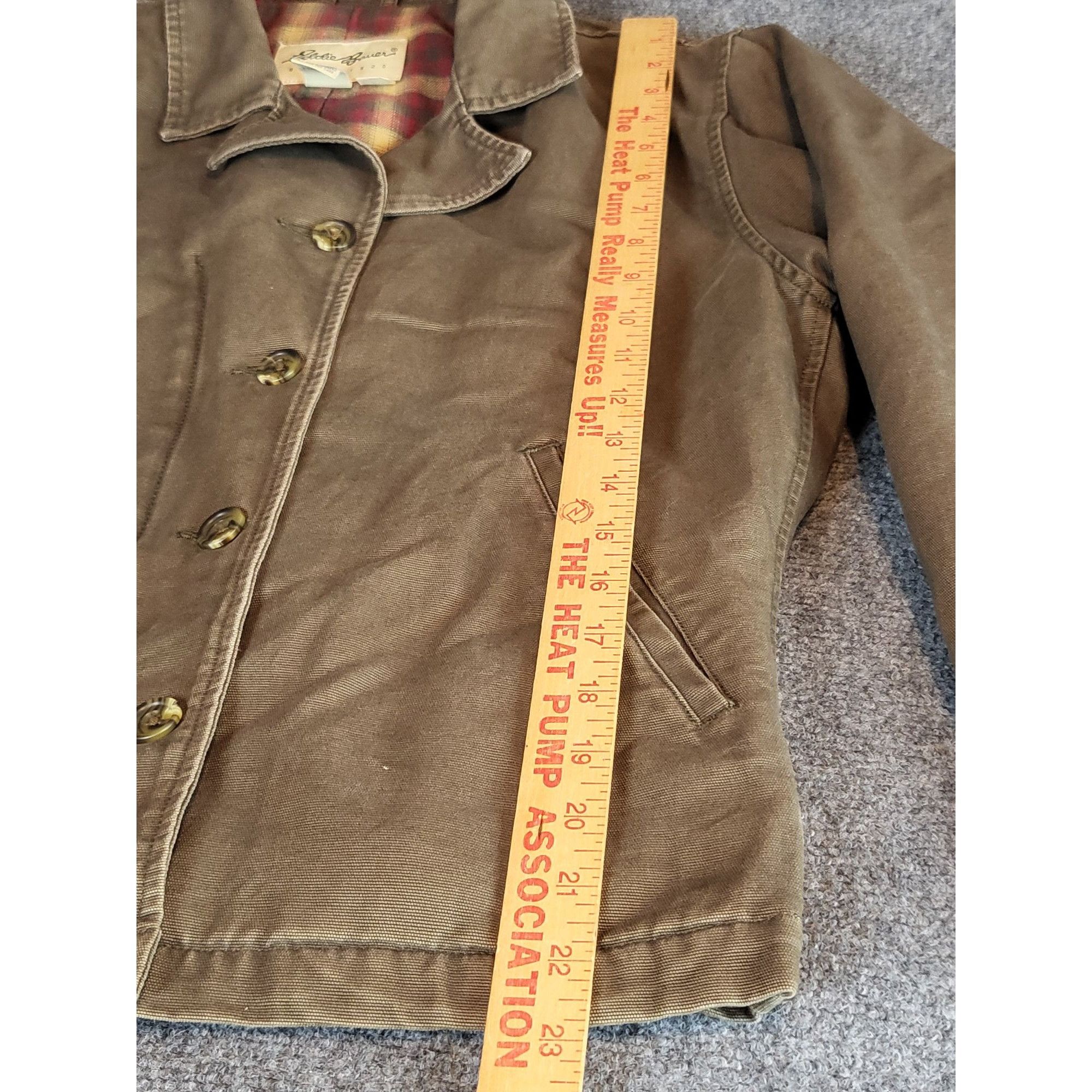 Eddie Bauer Eddie Bauer Women’s Zip Button Chore Style Jacket Sz S Size S / US 4 / IT 40 - 8 Thumbnail