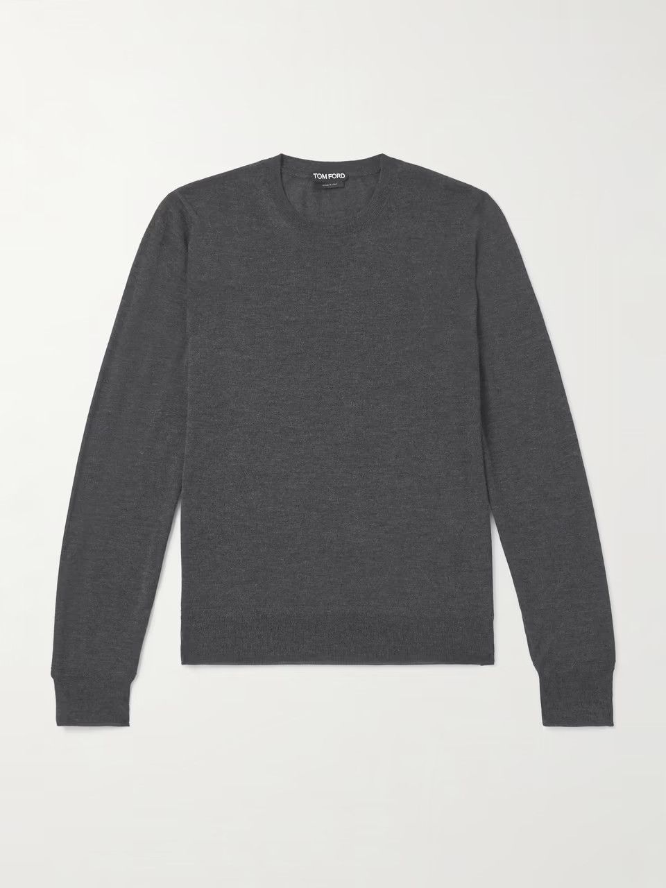 Tom Ford o1loc1c0325 TFK110 Sweater in Dark Grey Size US S / EU 44-46 / 1 - 1 Thumbnail