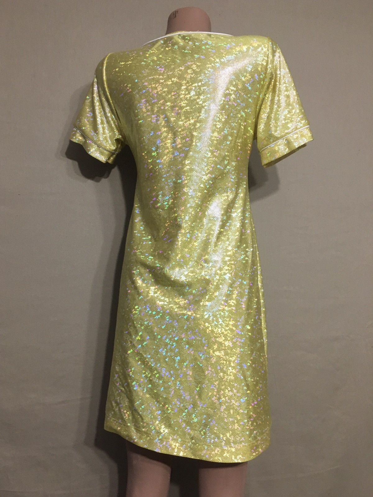 Saks Potts Saks Potts Yellow Citrus Shimmer Vision Dress Size 2/ S Size S / US 4 / IT 40 - 8 Thumbnail