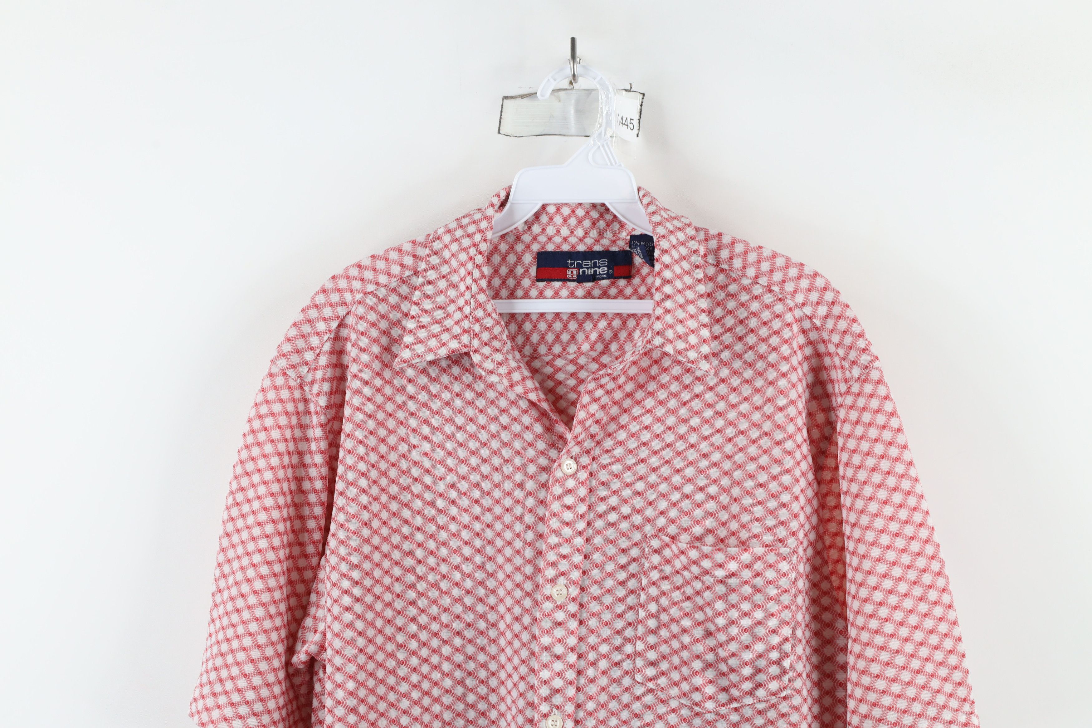 Vintage Vintage 90s Y2K Streetwear Rave Short Sleeve Button Shirt Size US L / EU 52-54 / 3 - 2 Thumbnail