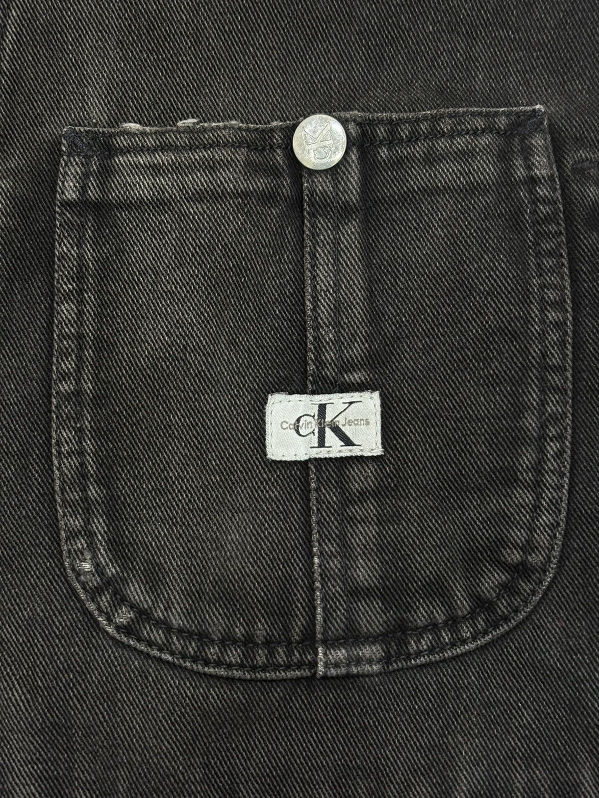 Calvin Klein Vintage Calvin Klein Denim Chore Jacket Size US L / EU 52-54 / 3 - 8 Thumbnail