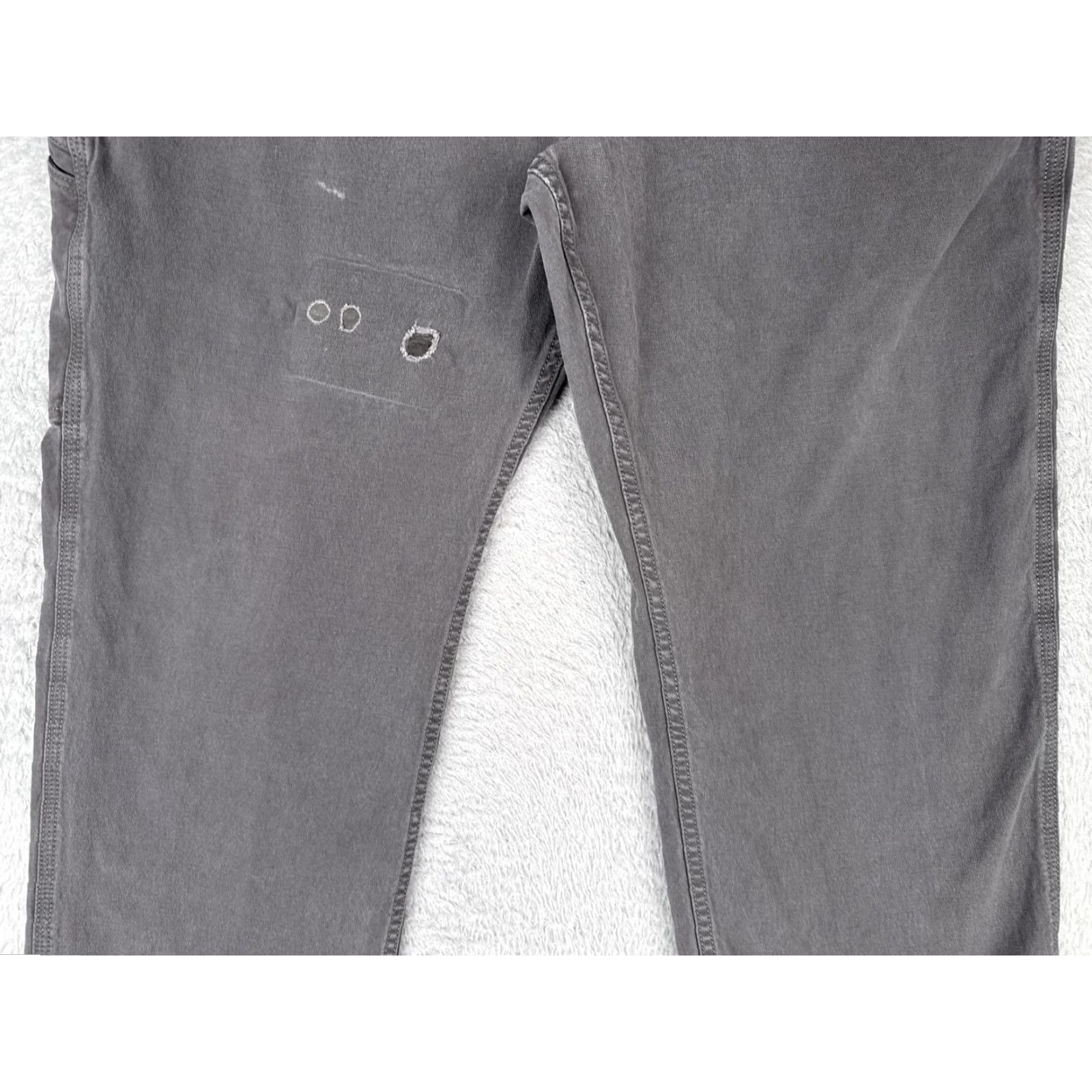 Carhartt Carhartt Pants 46x30 Gray Rugged Flex Rigby Dungaree Carpenter Relaxed Fit Mens Size US 30 / EU 46 - 3 Thumbnail