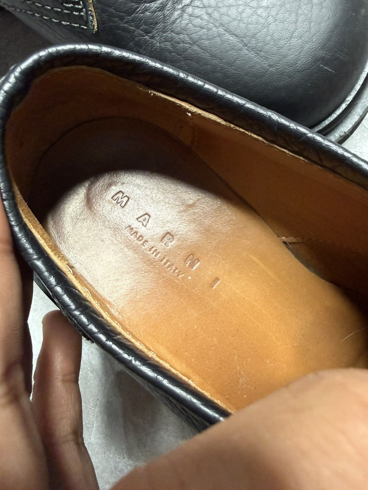 Marni Marni Logo Derby Shoes Size US 5 / EU 37 - 8 Thumbnail