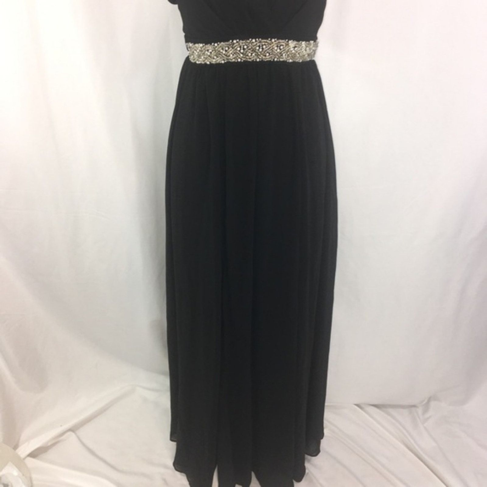 Asos ASOS Women's Deep V Neck Formal Maxi Dress Size US 0 Size XS / US 0-2 / IT 36-38 - 7 Thumbnail