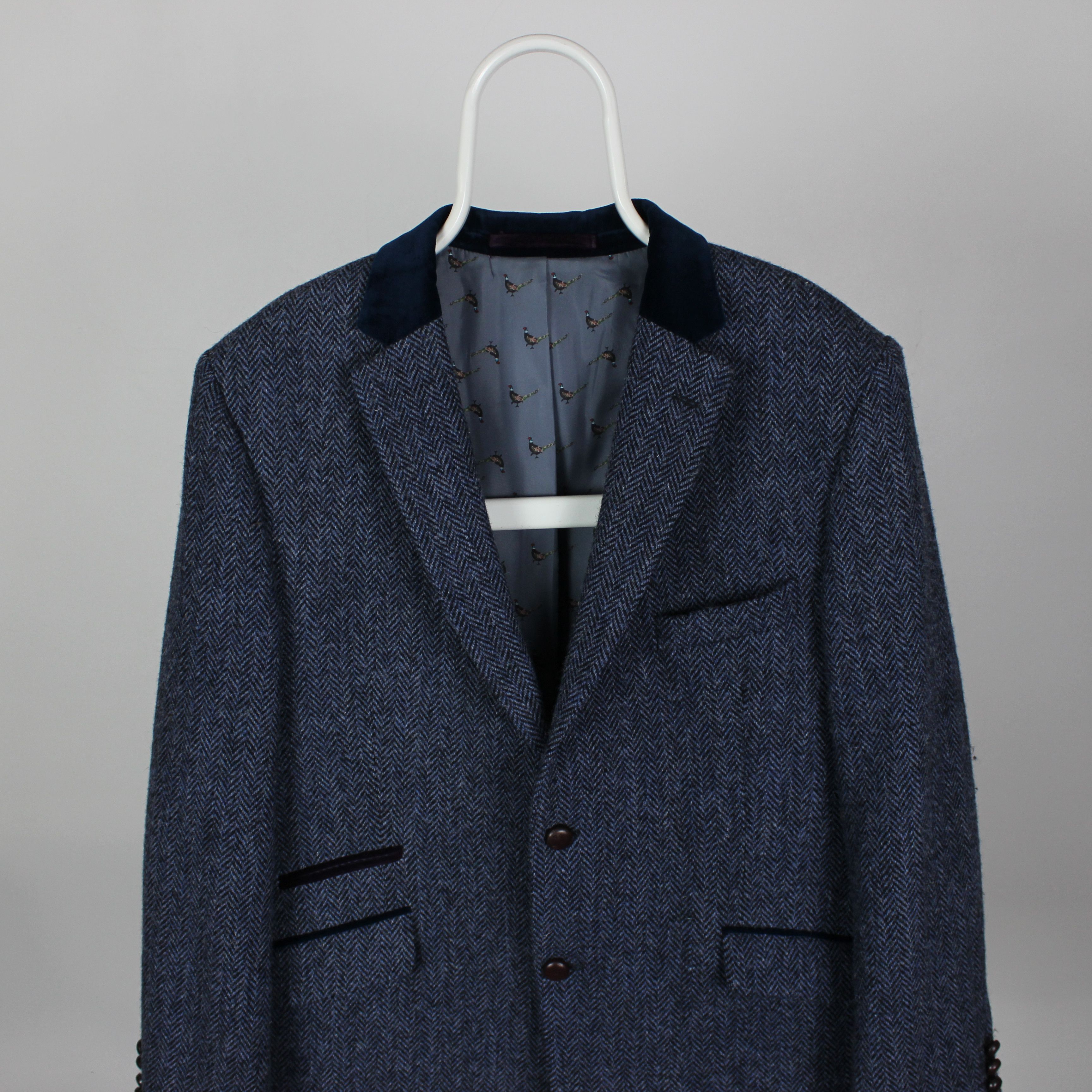 Harris Tweed Harris Tweed blazer men wool heavy L XL Size 42R - 3 Thumbnail
