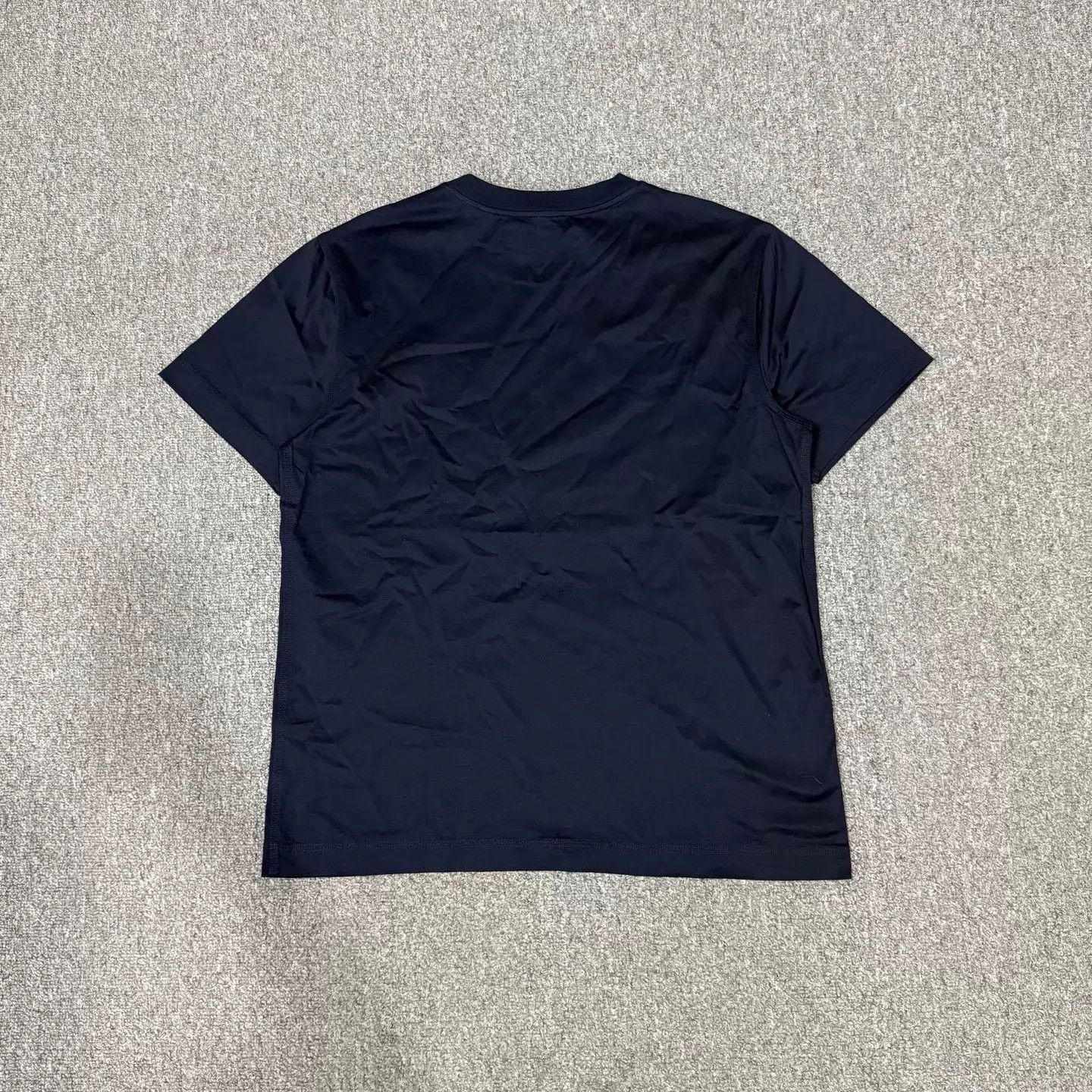 Burberry Burberry Navy Blue Horseferry Logo SS Tee L 99 New Size L / US 10 / IT 46 - 2 Thumbnail