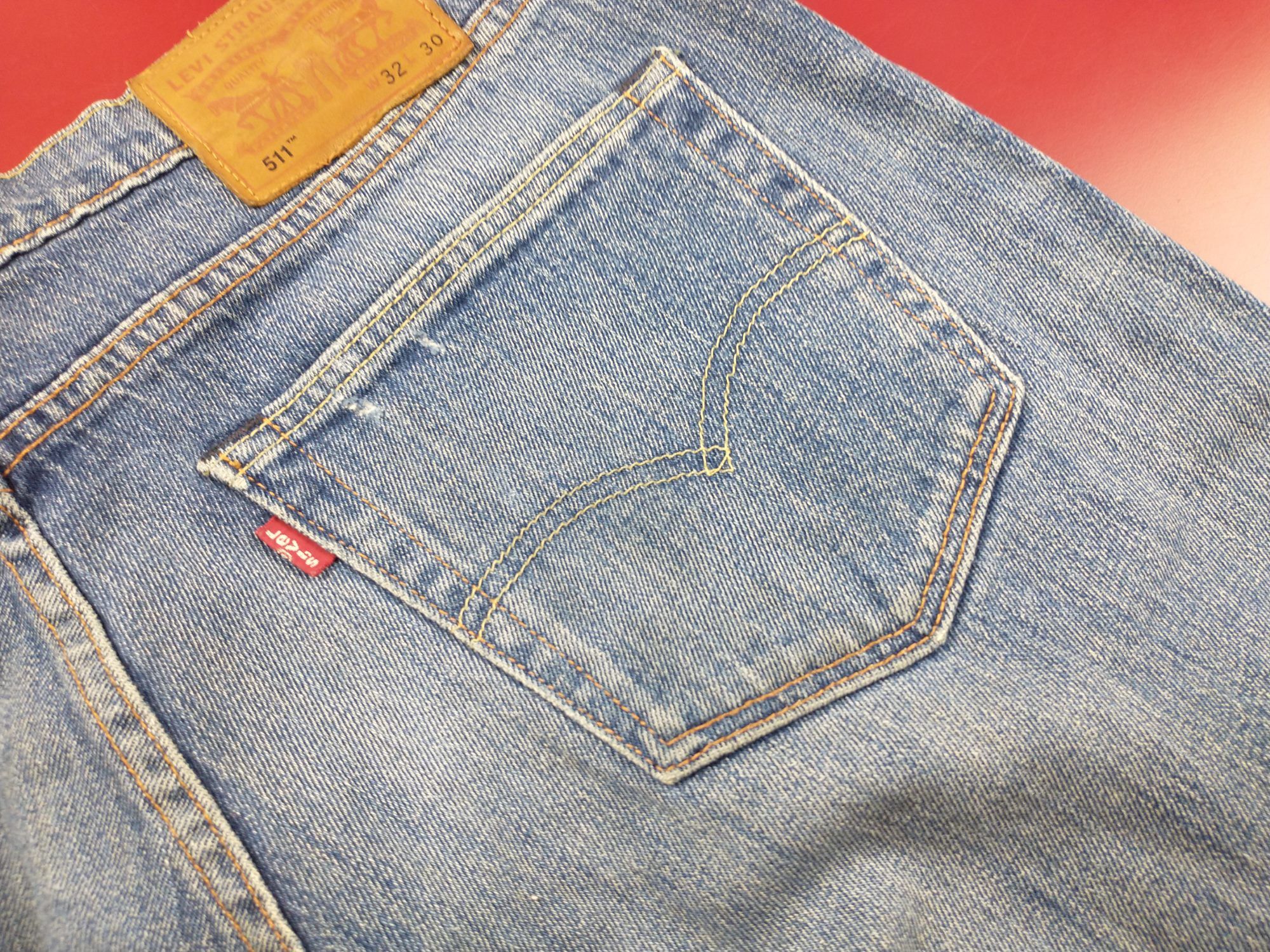 Levi's Levi's 511 White Oak Cone Denim Jeans Size W32 L30 Mens Size US 32 / EU 48 - 12 Thumbnail