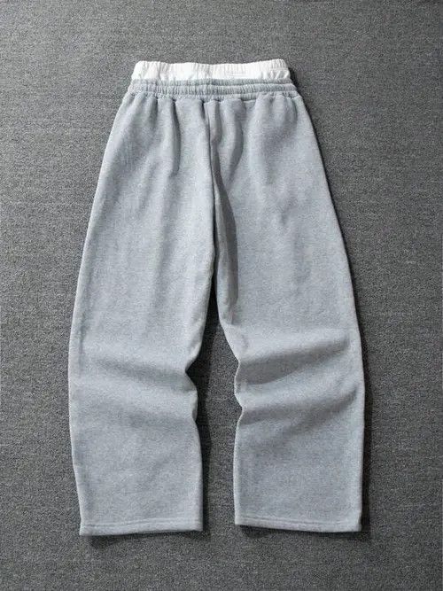 Japanese Brand Double drawstring baggy drip drill sweatpants Size US 32 / EU 48 - 4 Thumbnail