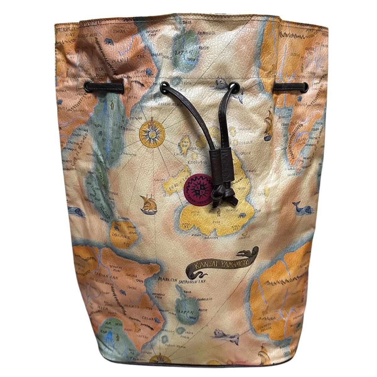 Yohji Yamamoto 💥Kansai Yamamoto💥 Mcm Design Bagpack Kansai Yamamoto💥. Size ONE SIZE - 12 Thumbnail