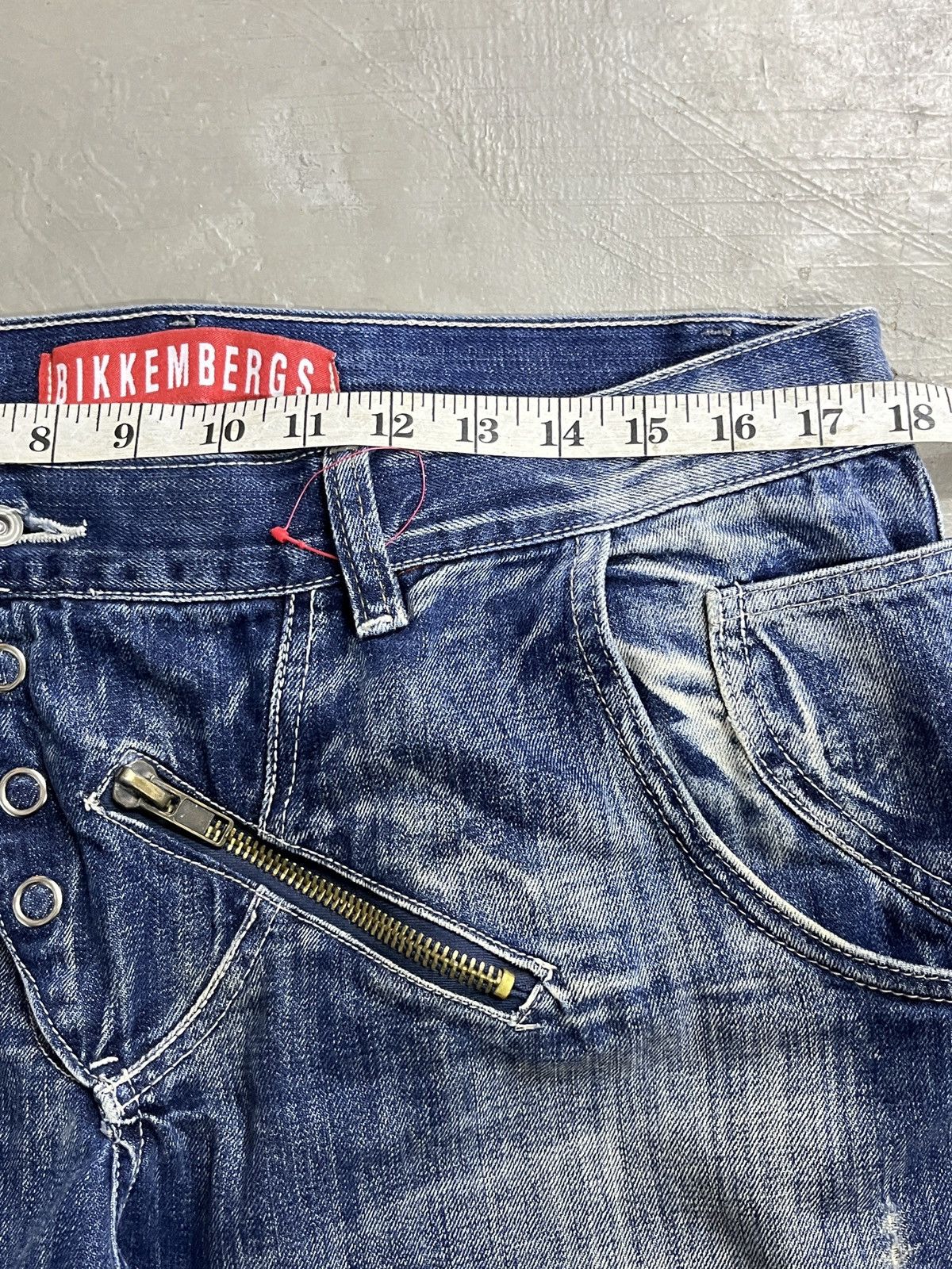 Dirk Bikkembergs Dirk Bikkembergs Vintage Denim LGB style Tactical Pants Size US 34 / EU 50 - 7 Thumbnail