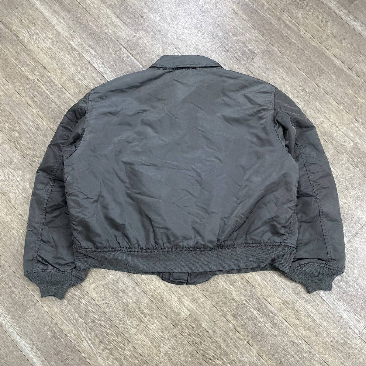 Alpha Industries 🇺🇸Vintage Alpha Industries CWU 45/P Army Flight Bomber Jacket Size US XL / EU 56 / 4 - 14 Thumbnail