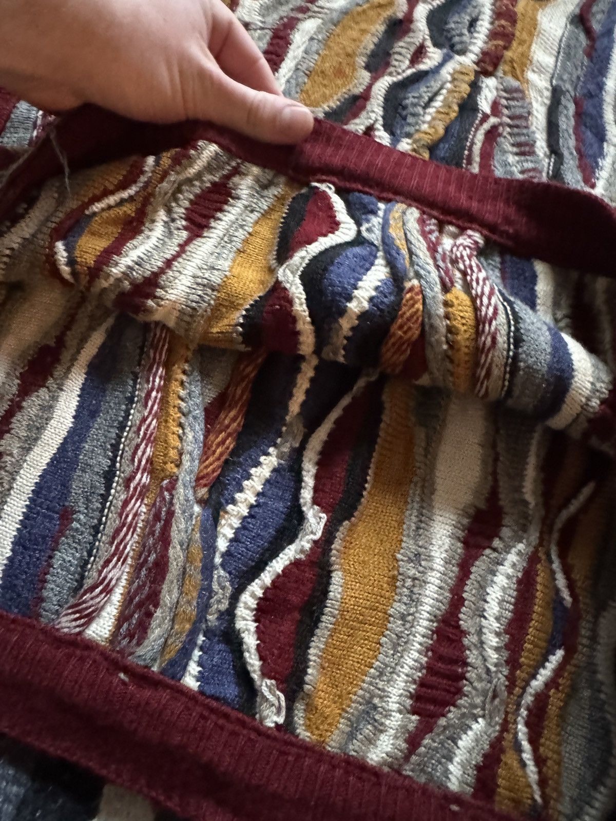Bergati Vintage Bergati COOGI-Style Cableknit Sweater XL Size US XL / EU 56 / 4 - 5 Thumbnail